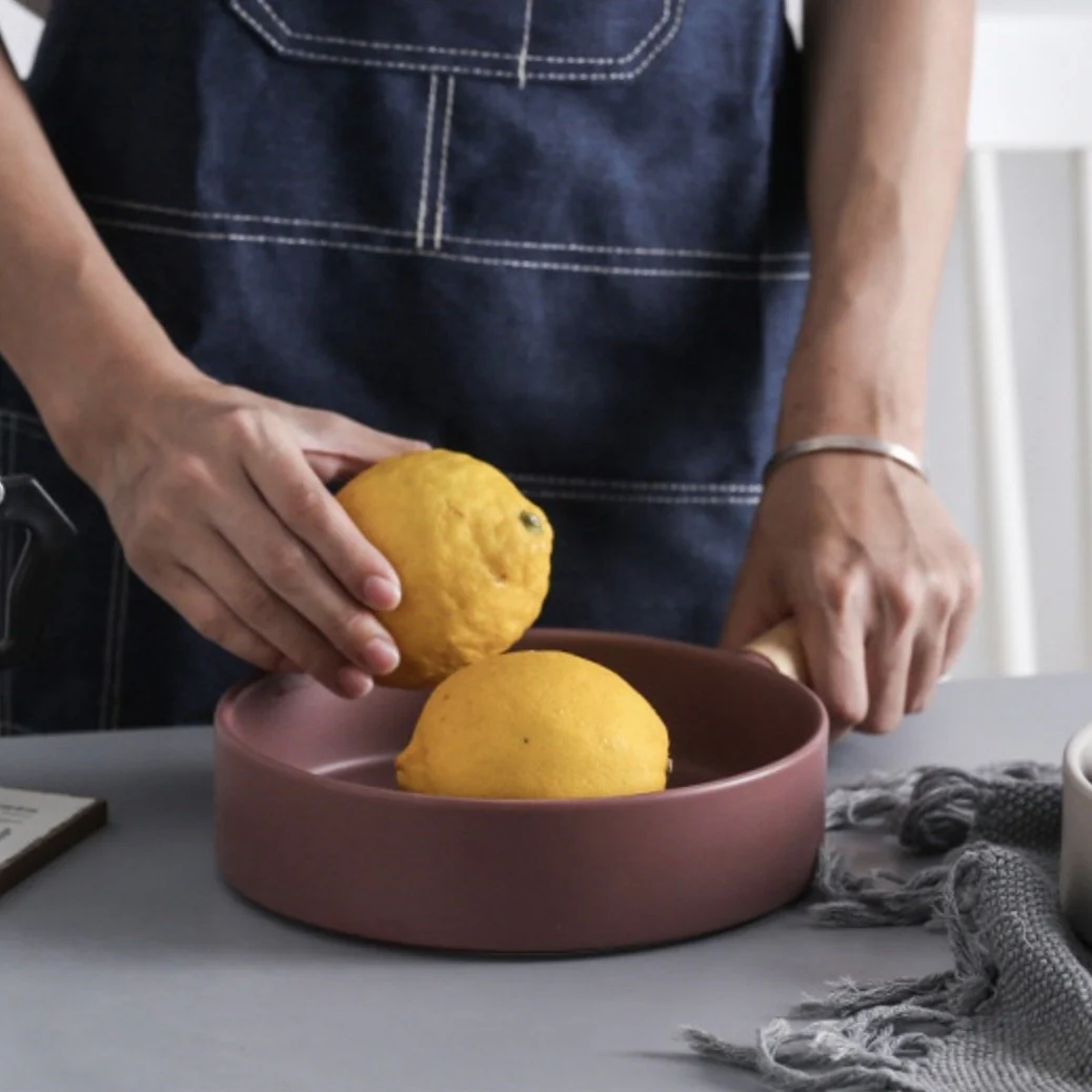 Serving Bowl With Handle - Image 7