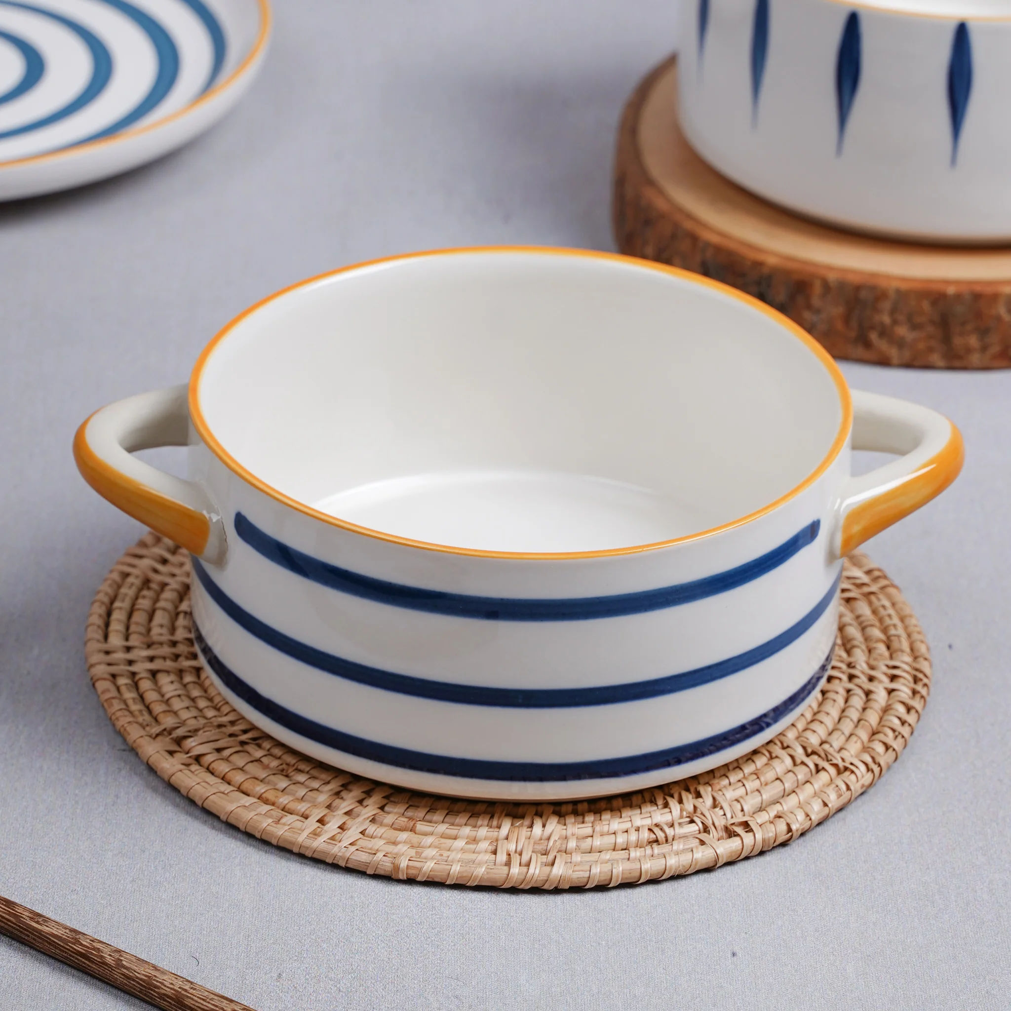 Serving Bowl With Handles Nitori - Image 3