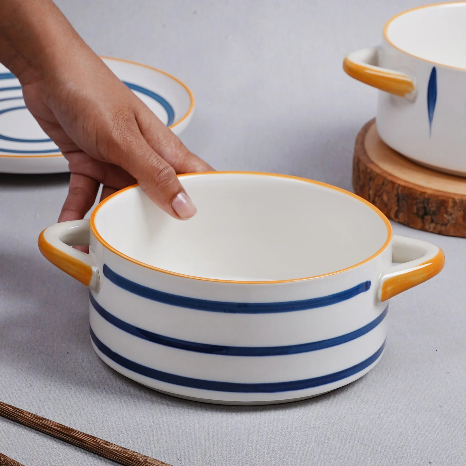 Serving Bowl With Handles Nitori - Image 7