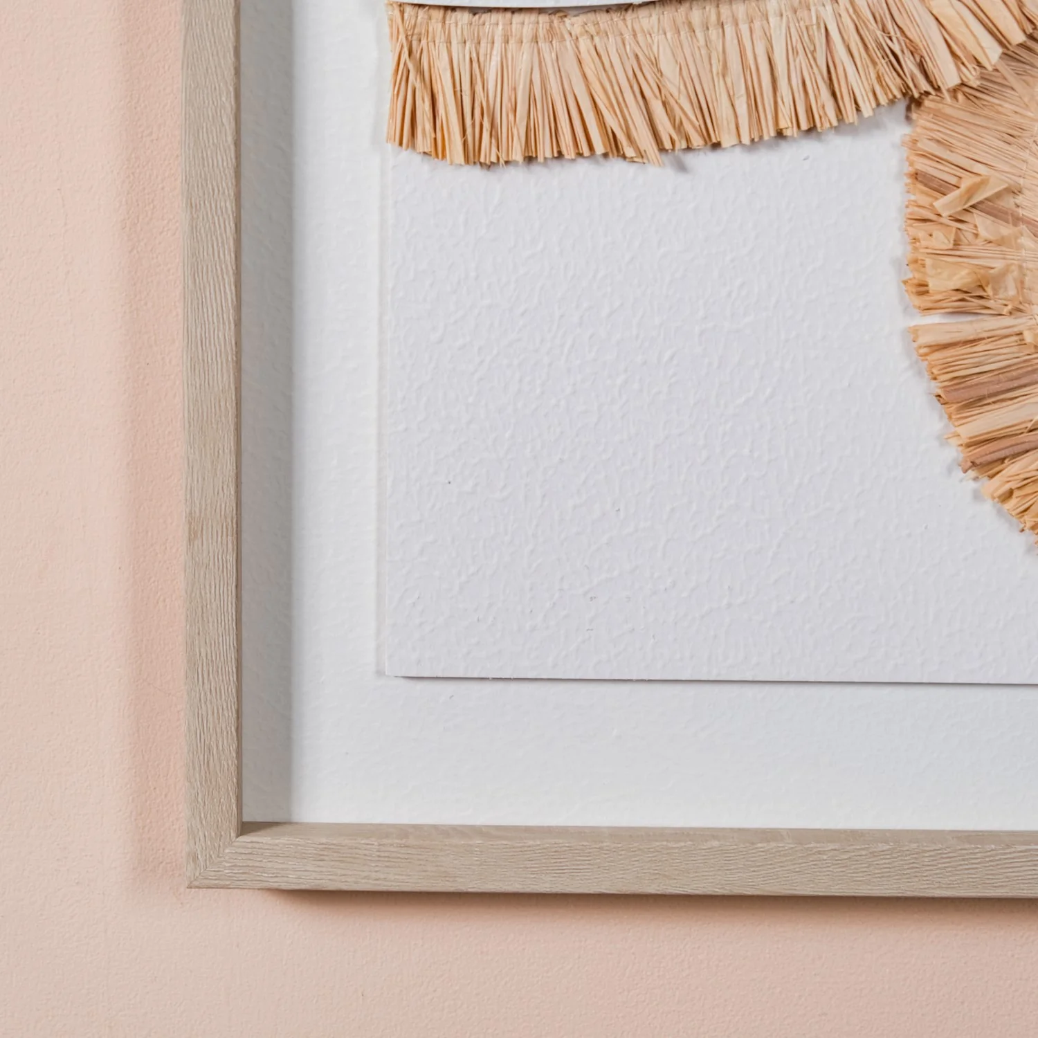 Set Of 2 Bohemian Straw Wall Art 20x16 Inch - Image 10