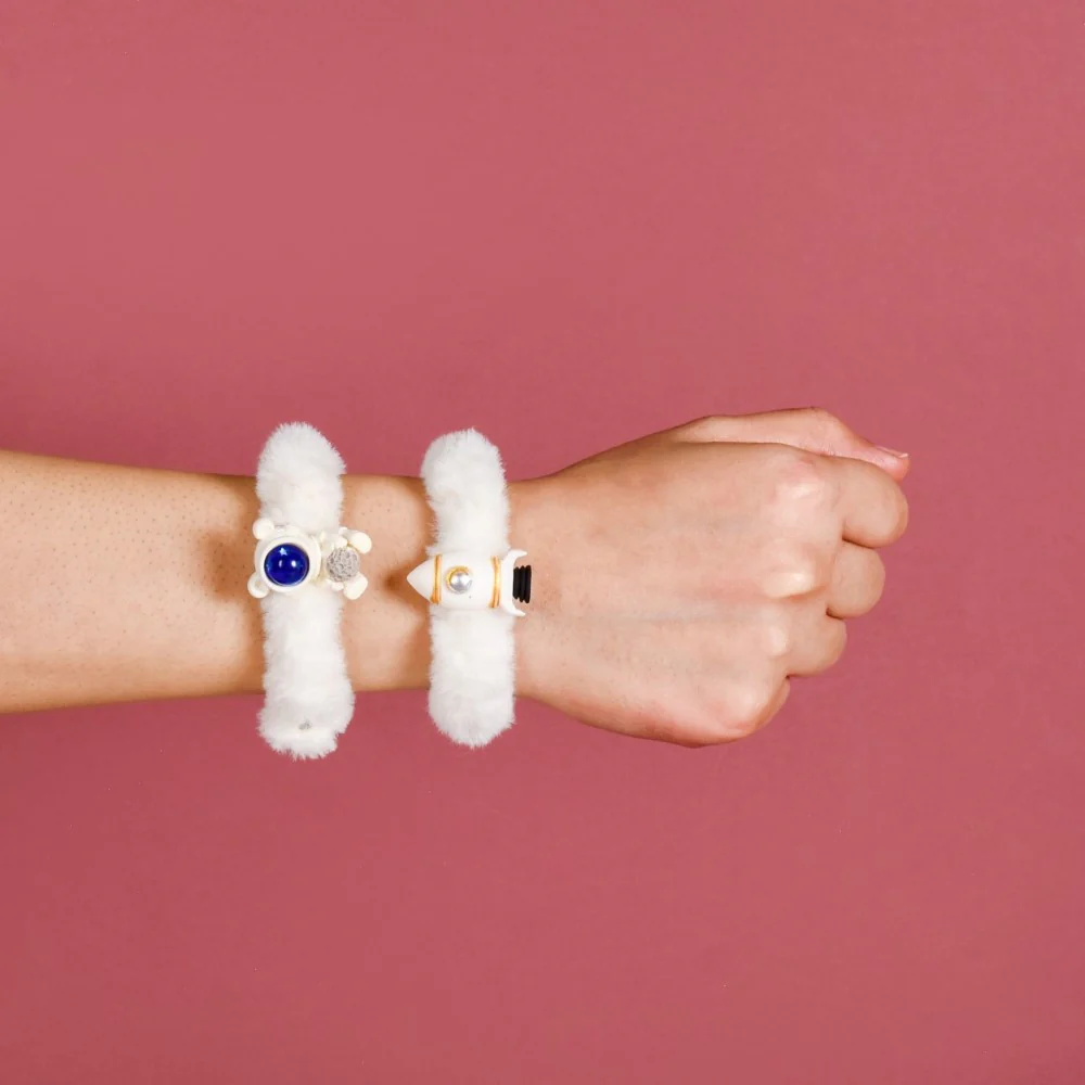 Set Of 2 Fuzzy Space Fantasy Bracelet - Image 3