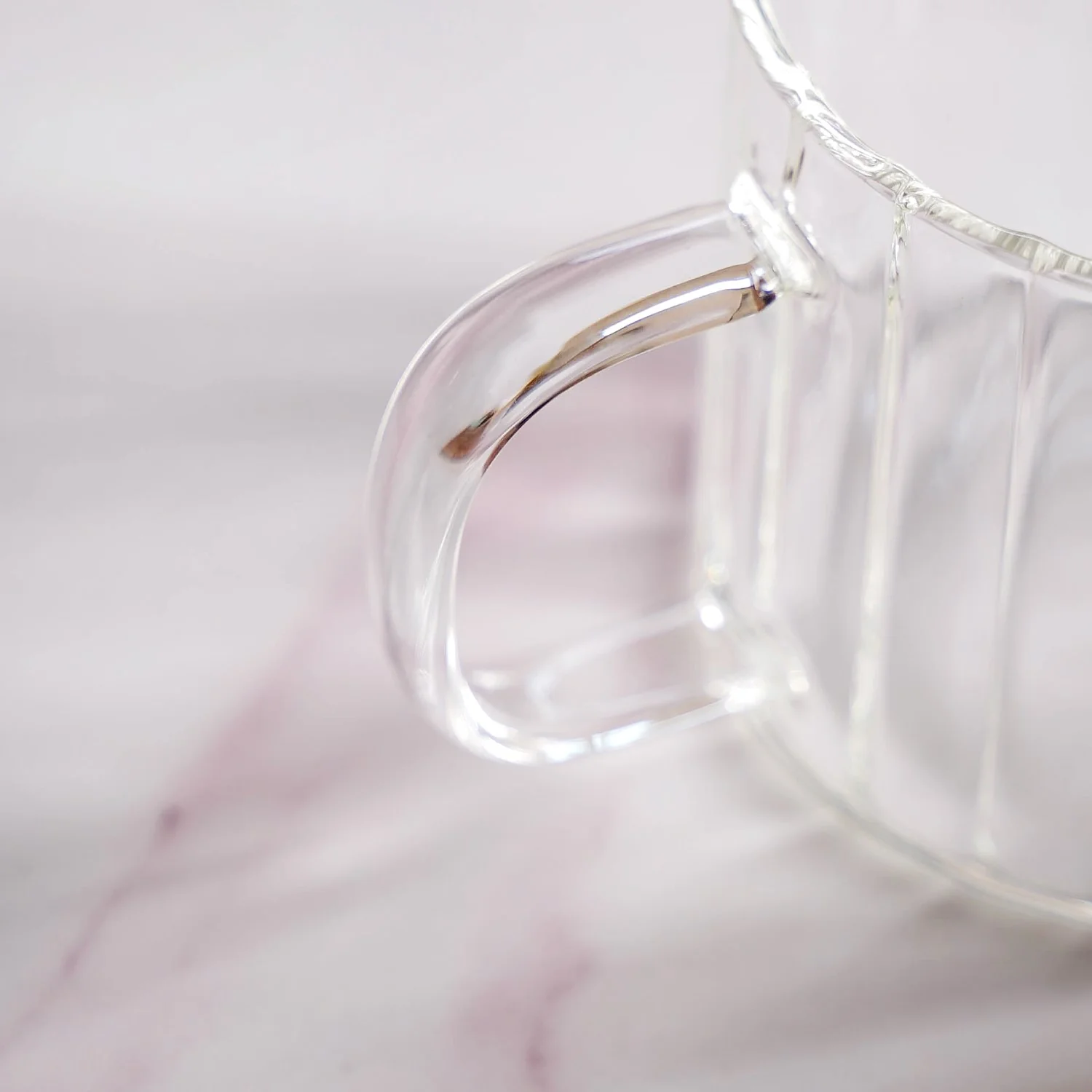 Set Of 2 Premium Borosilicate Ribbed Cups 300ml - Image 6