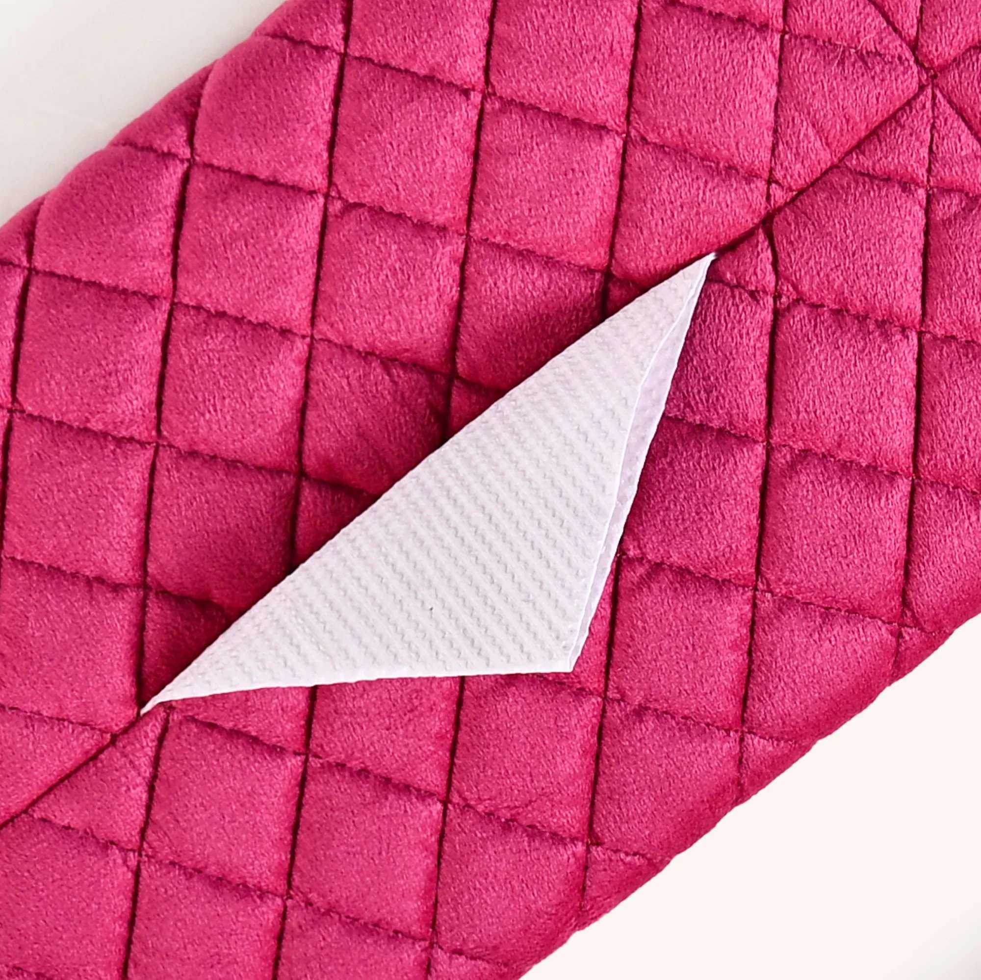 Set Of 2 Quilted Velvet Tissue Holders For Cars - Image 6