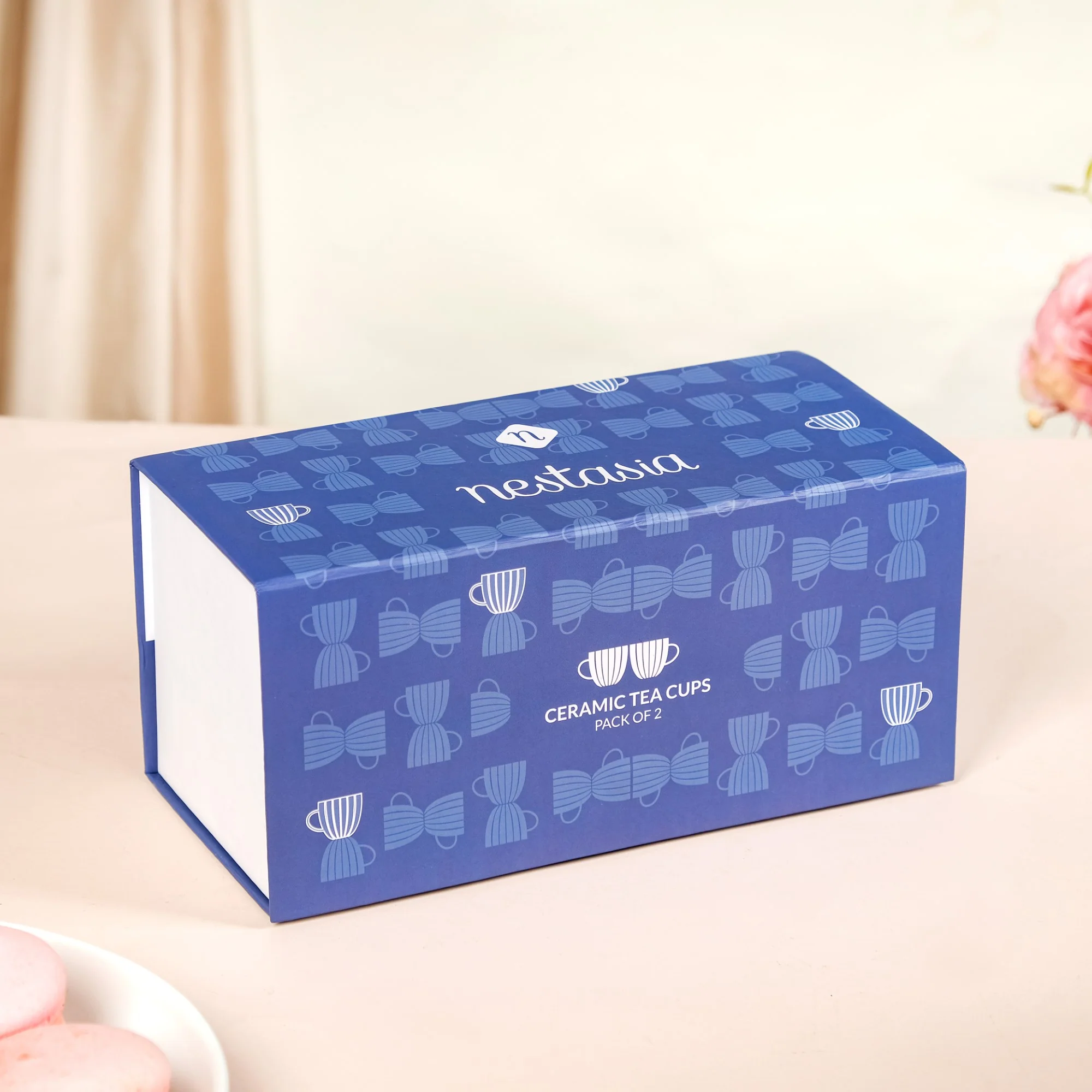 Set Of 2 Splendour Ceramic Mugs With Gift Box 350ml - Image 10