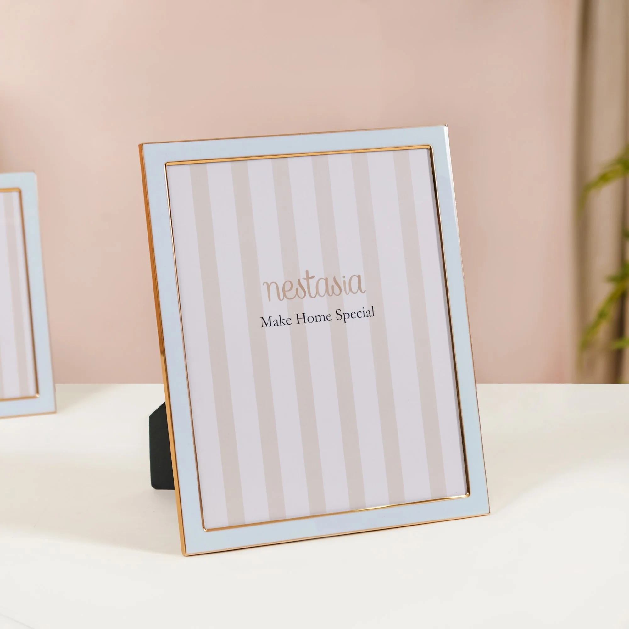Set Of 3 Decorative Picture Frames Blue - Image 4