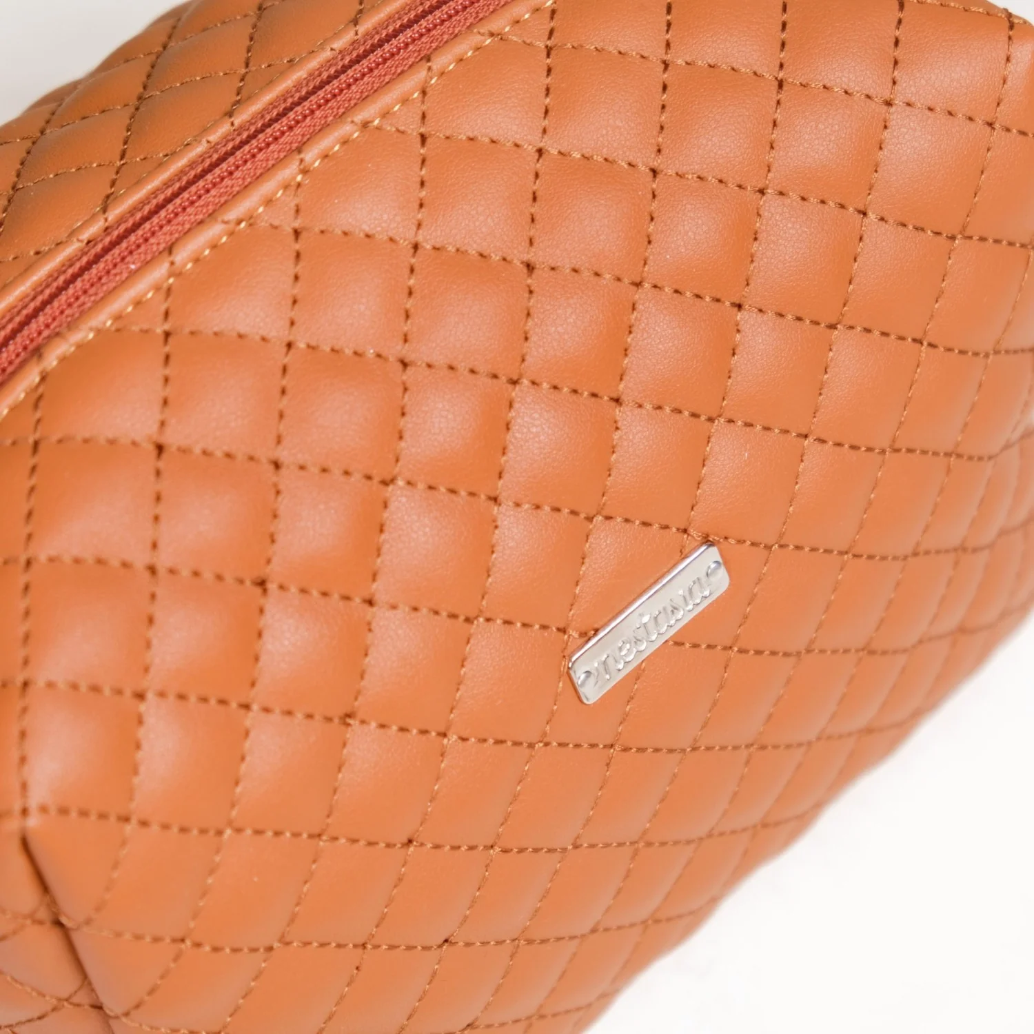 Set Of 3 Water Resistant Makeup Pouches Tan - Image 4