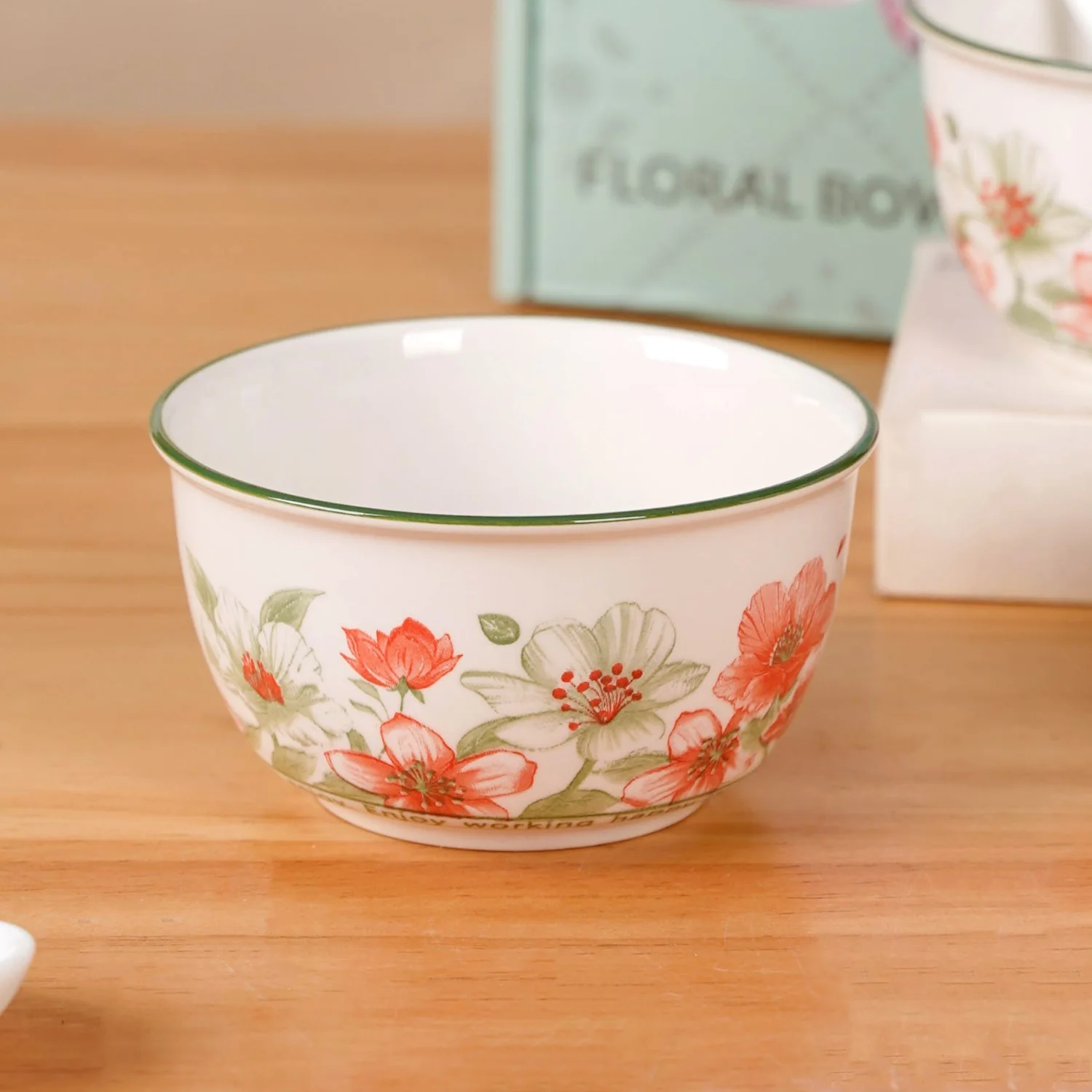 Set Of 4 Verona Soup Bowls With Spoons 400ml - Image 9