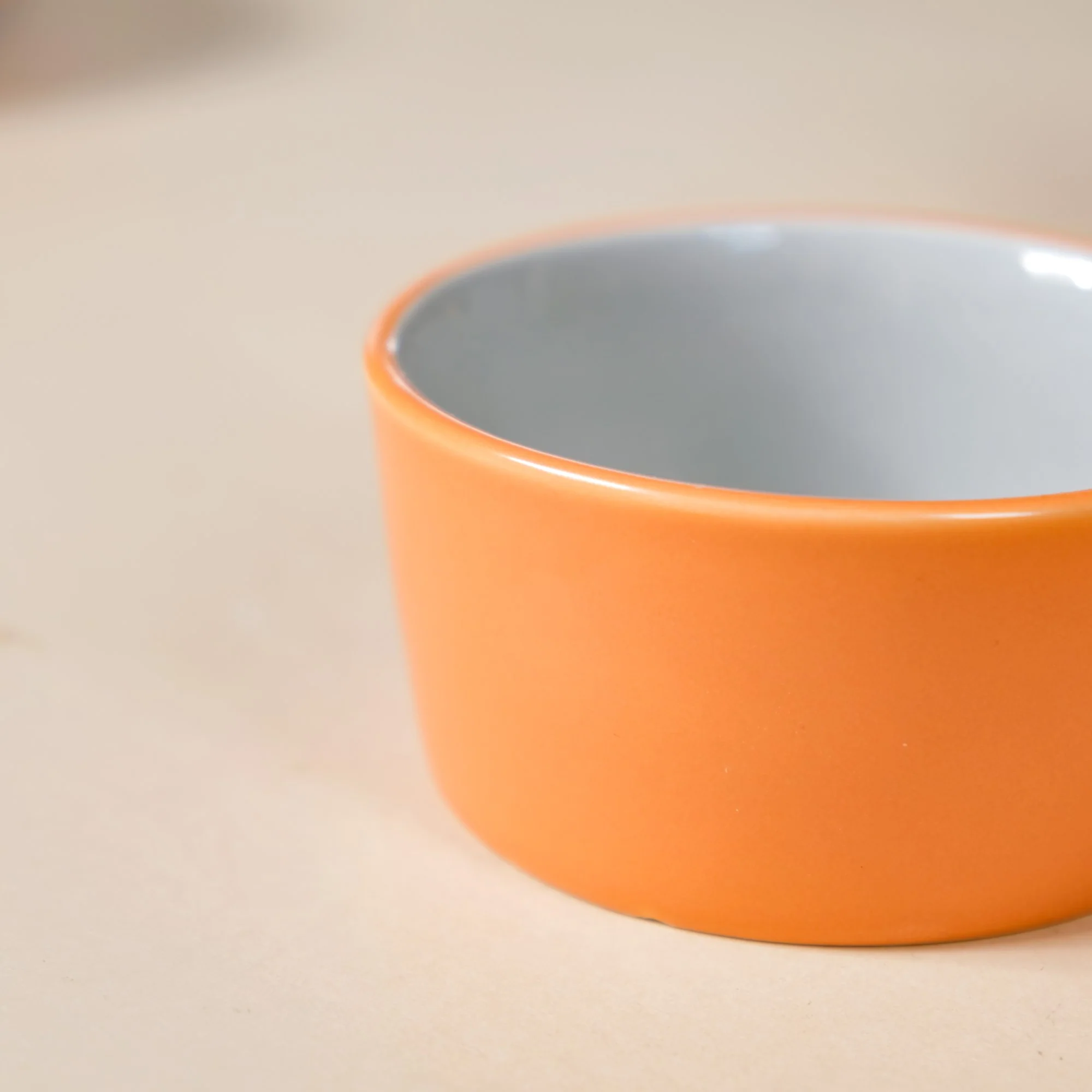 Set Of 4 Zoella Orange Dessert Bowls 200ml - Image 8