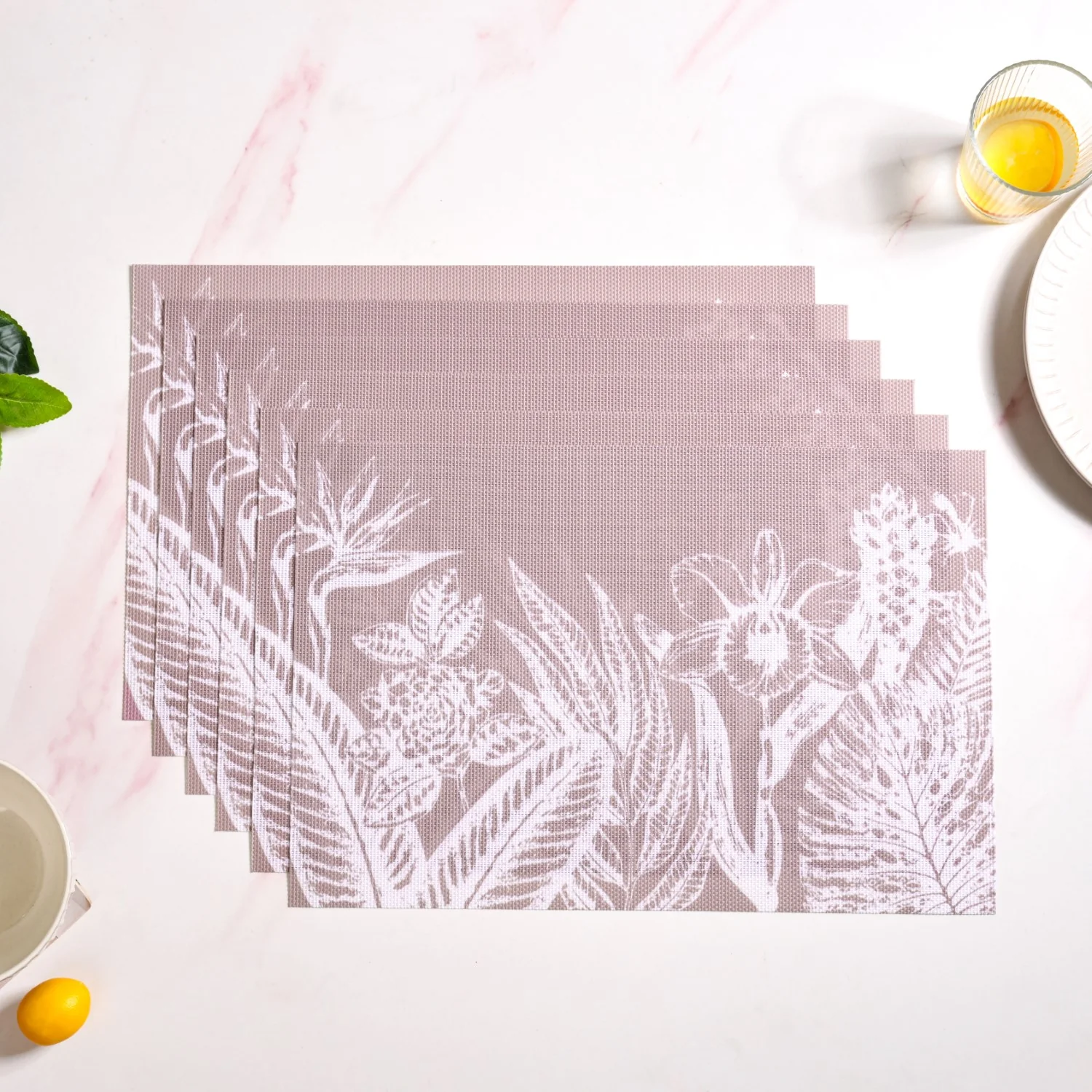 Set Of 6 Botanical Placemat - Image 2