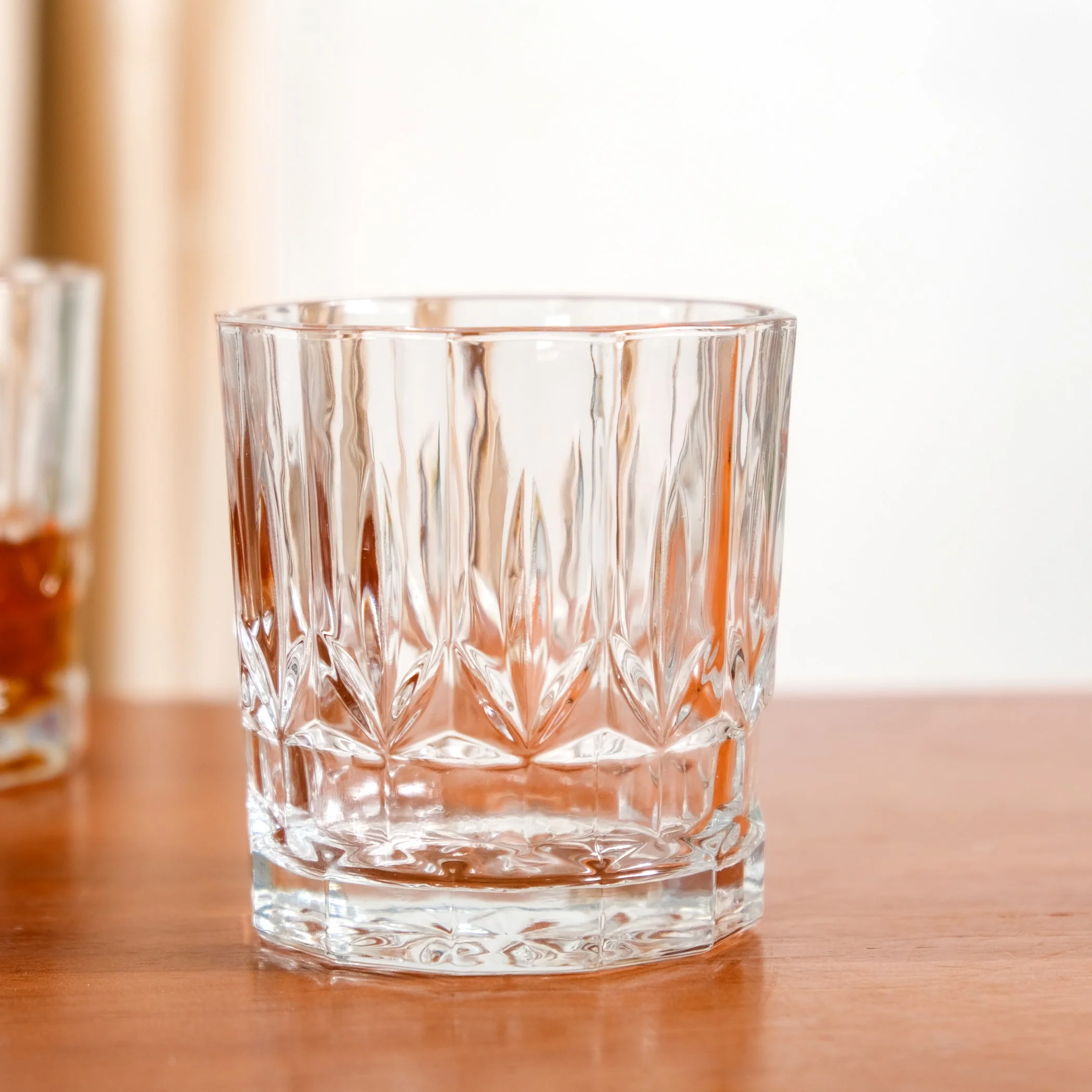 Set Of 6 Vintage Old Fashioned Whiskey Glasses 230ml - Image 8