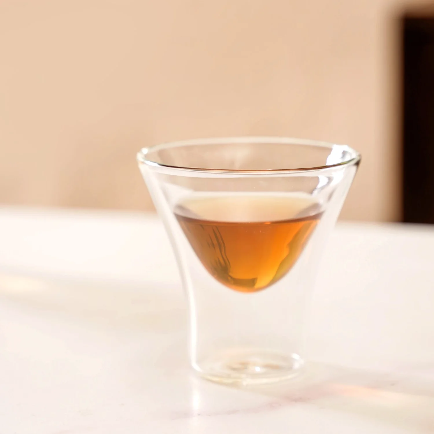 Set Of 6 Wide Top Double Wall Shot Glasses 100ml - Image 7
