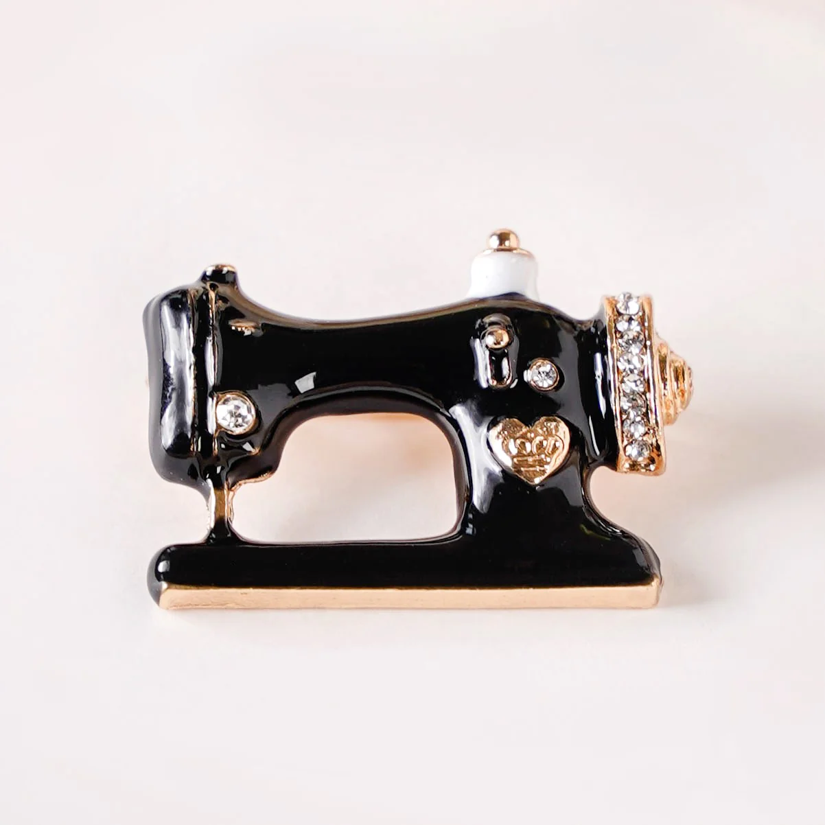 Sewing Machine Brooch Black - Image 8