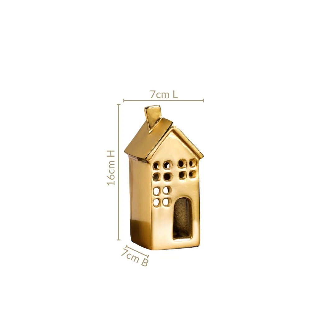 Shimmer Haus Gold Candle Holder - Image 4