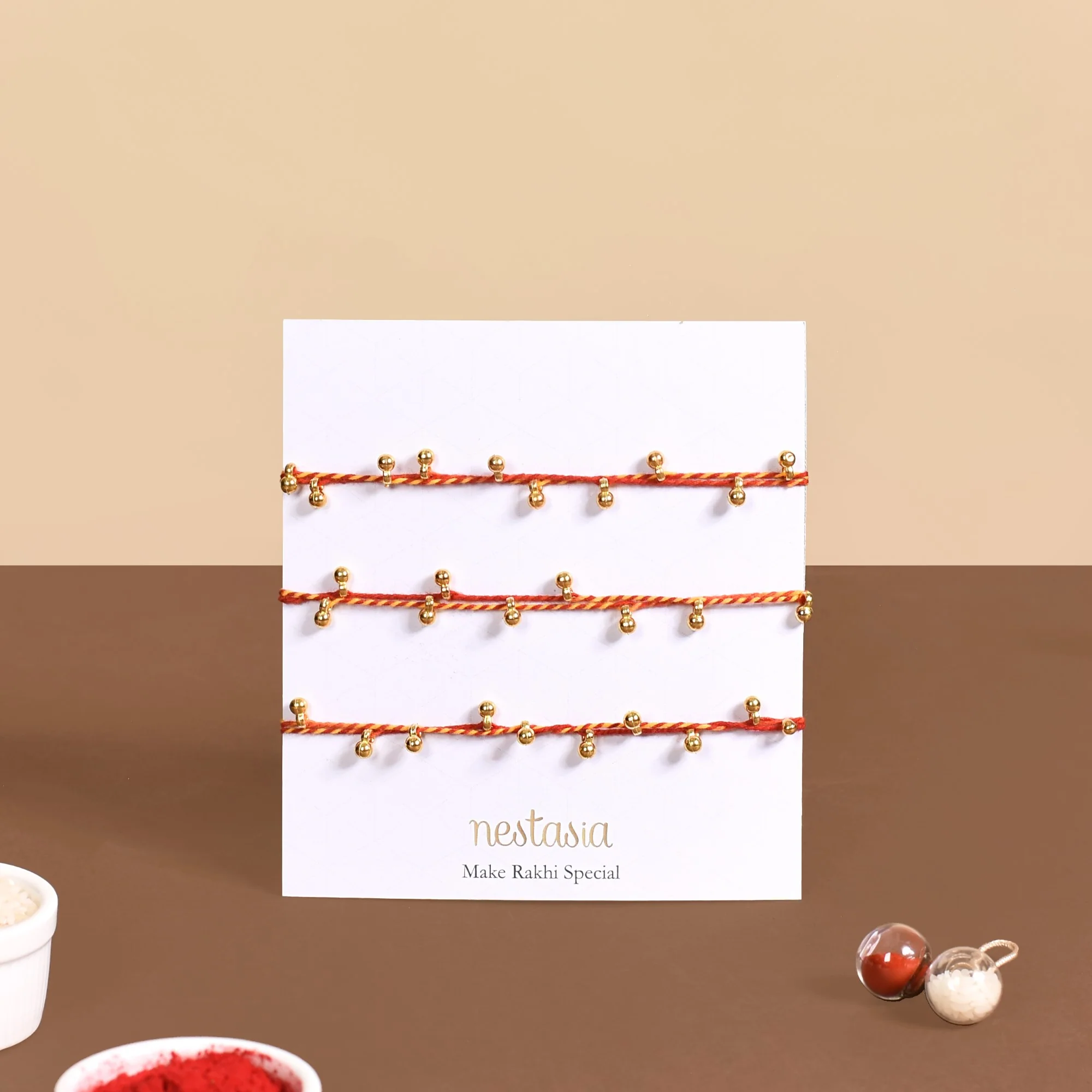 Shivling Incense Diffuser Rakhi Gift Set - Image 4