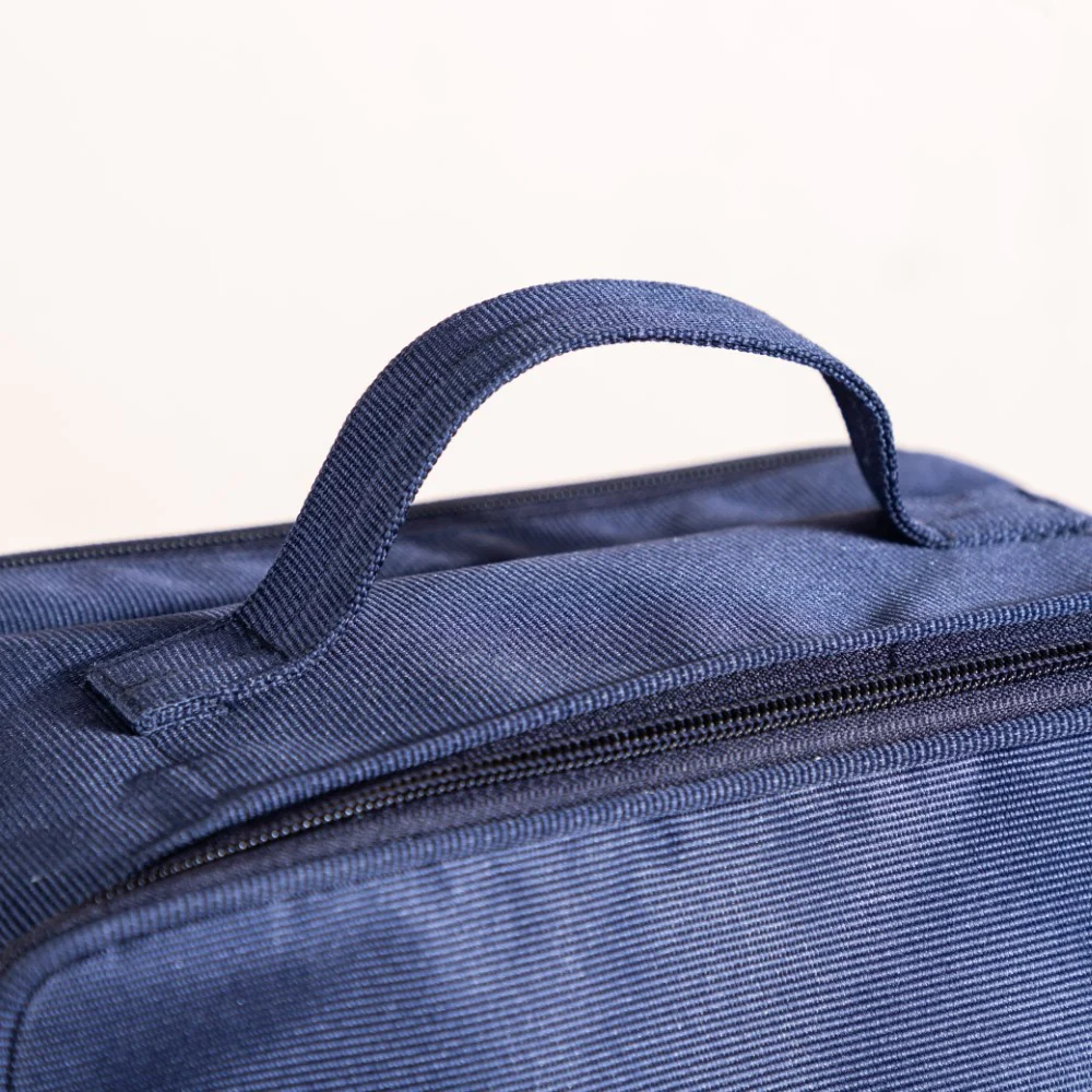 Shoe Bag Navy Blue 9x12 Inch Ultra Lightweight - Image 10