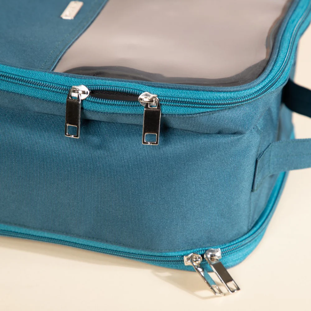 Shoe Travel Bag Teal 9x12 Inch Waterproof - Image 6