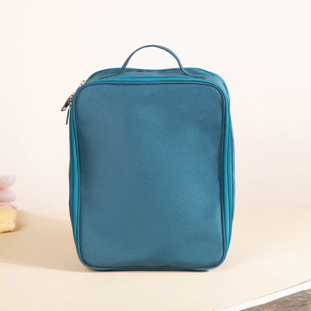 Shoe Travel Bag Teal 9x12 Inch Waterproof - Image 9