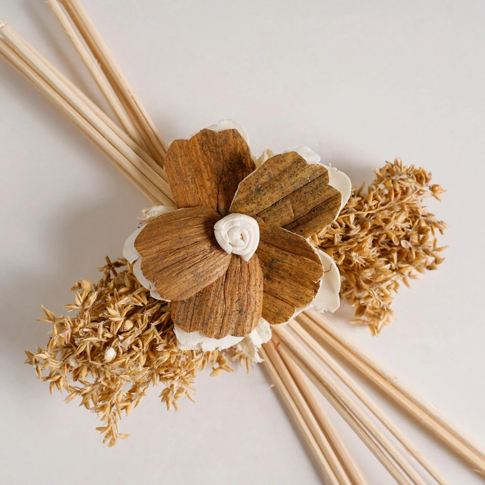 Shola Blossom Reed Mini Bouquet Set Of 4 - Image 5