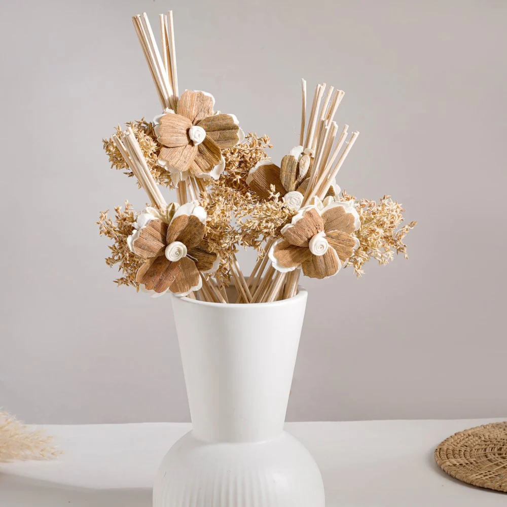 Shola Blossom Reed Mini Bouquet Set Of 4 - Image 8