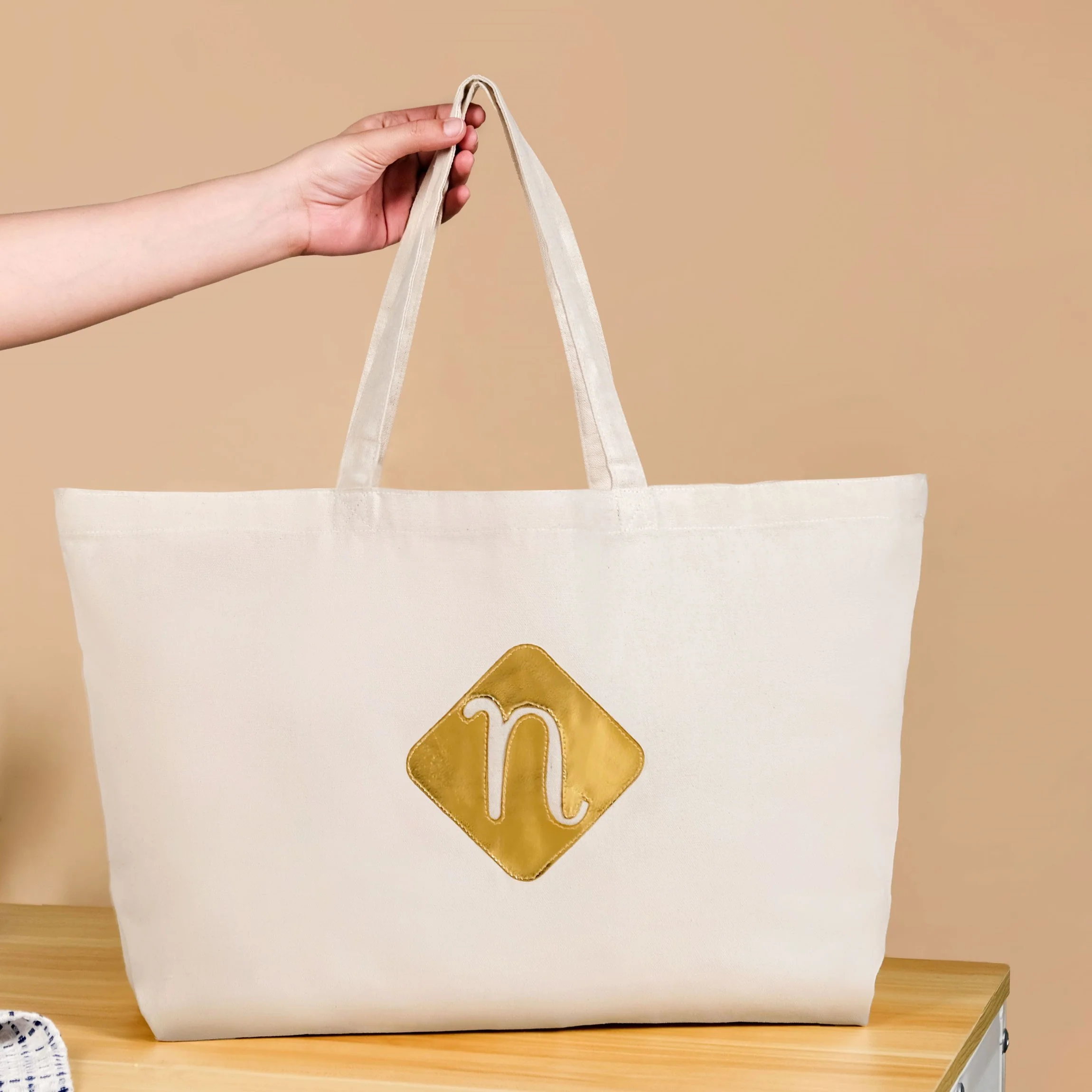 Shopping Canvas Tote Bag - Image 3