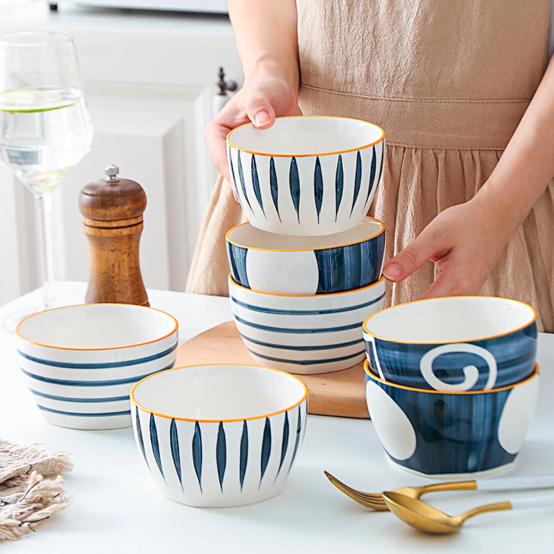 Side Bowls Set of 4 Nitori - Image 3
