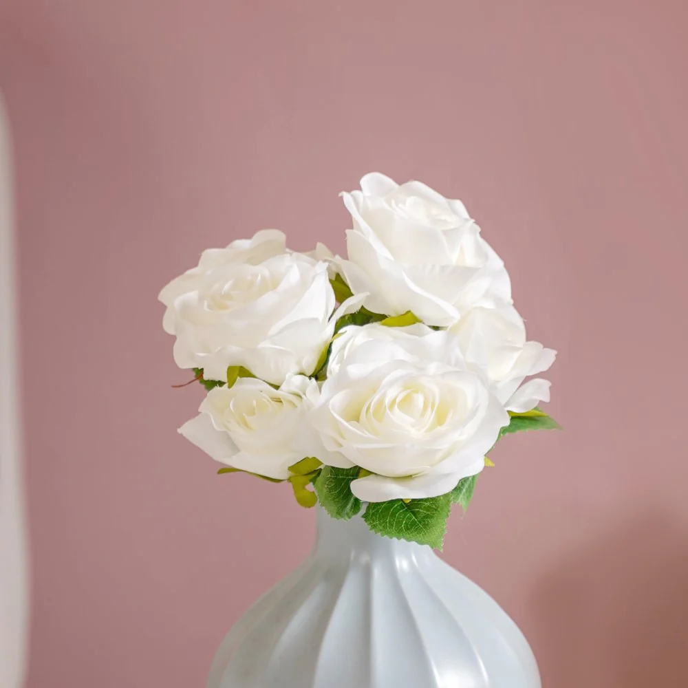 Silk Rose Flower - Image 5