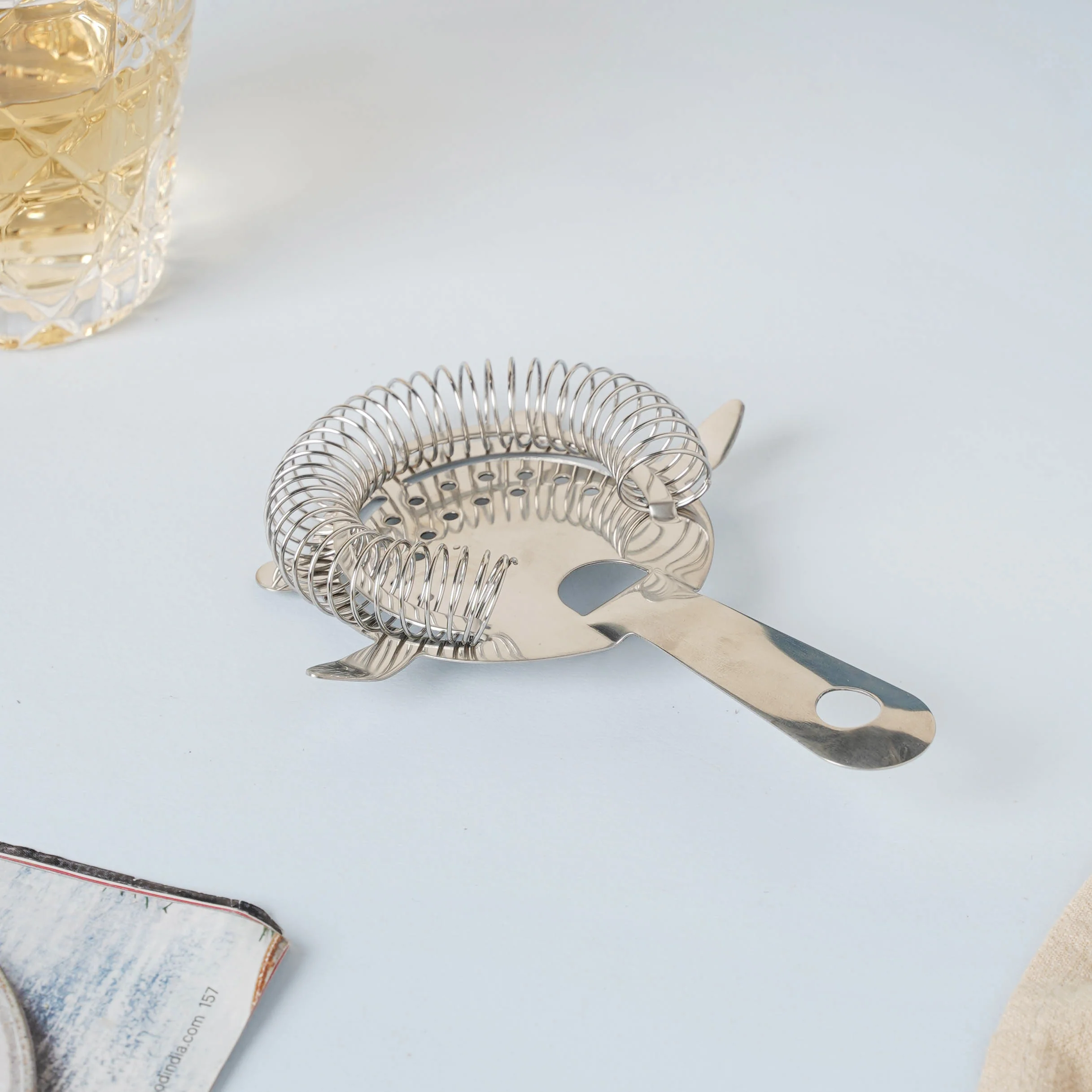 Silver Cocktail Strainer