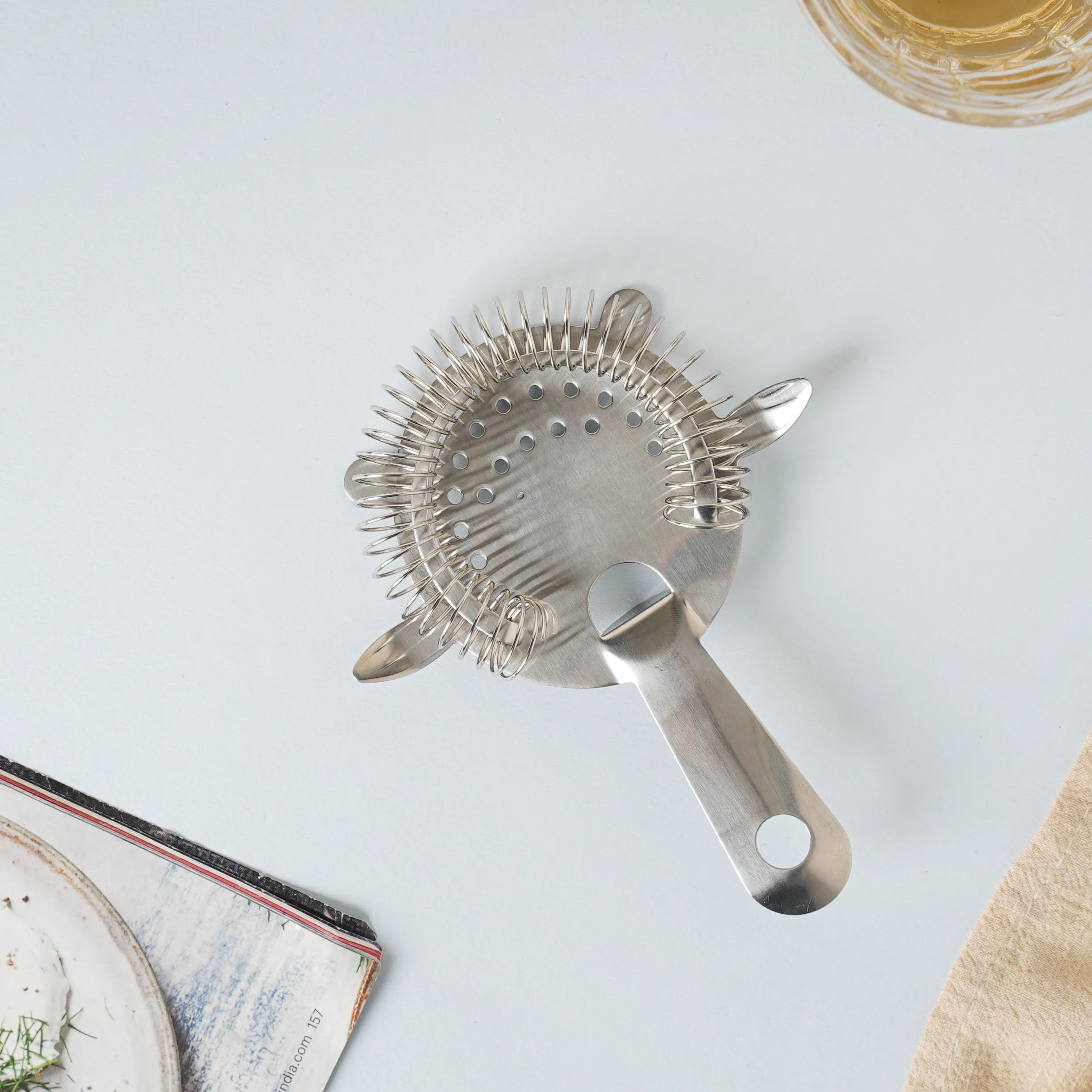 Silver Cocktail Strainer - Image 2