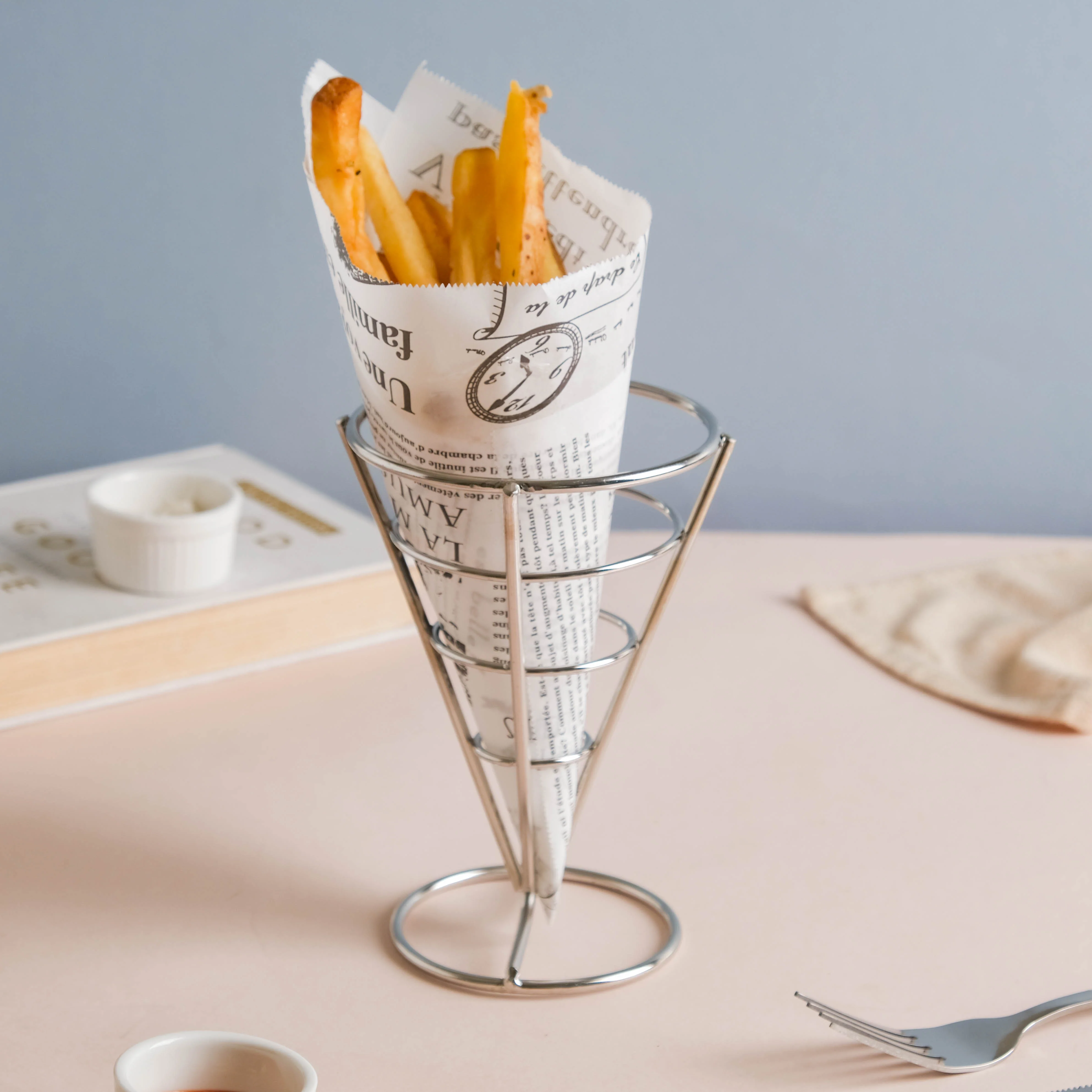 Silver Finger Food Basket