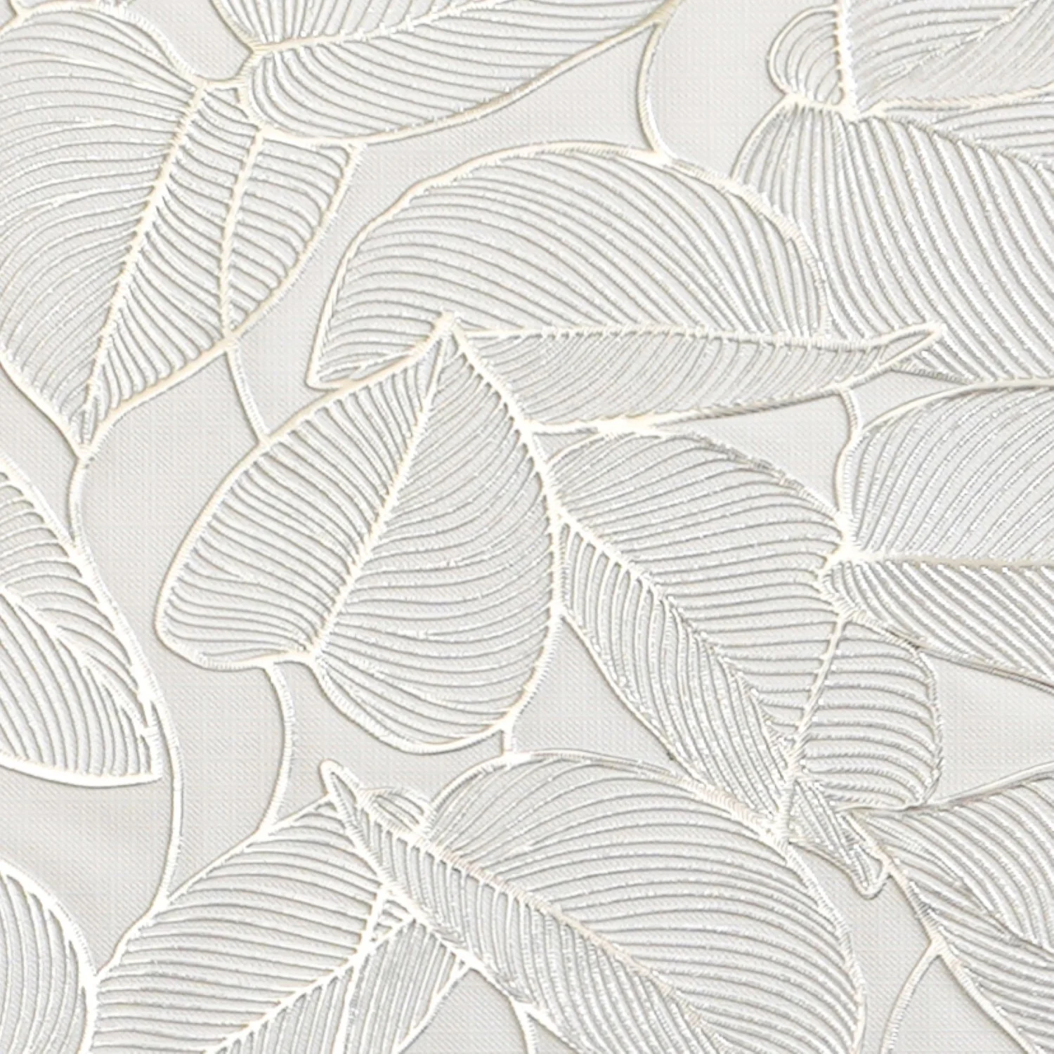 Silver Lining Leaves Dining Table Mat Set Of 6 - Image 5