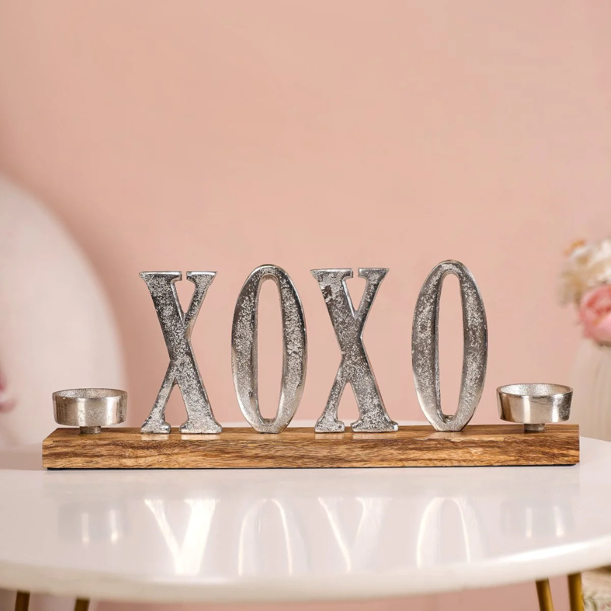 Silver Showpiece With Tealight Holder - Image 11