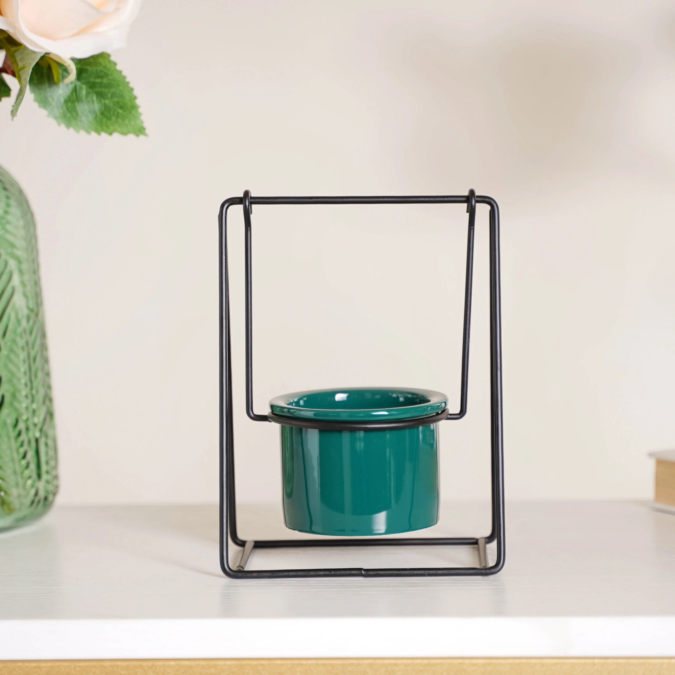 Single Swing Ceramic Flowering Pot - Image 6