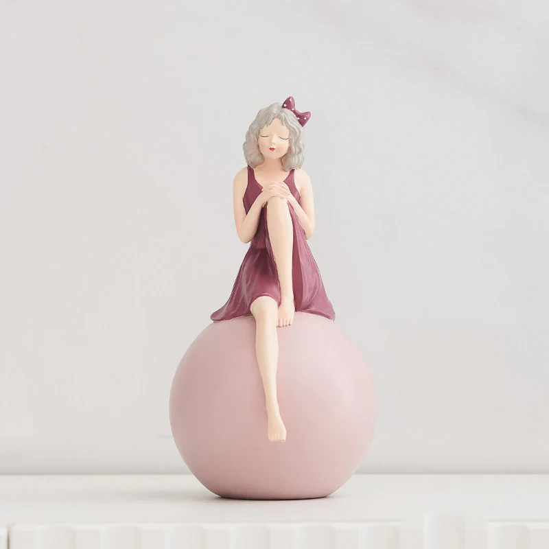 Sitting Girl Decor - Image 9