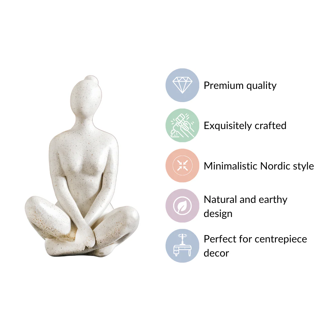 Sitting Woman Showpiece - Image 4