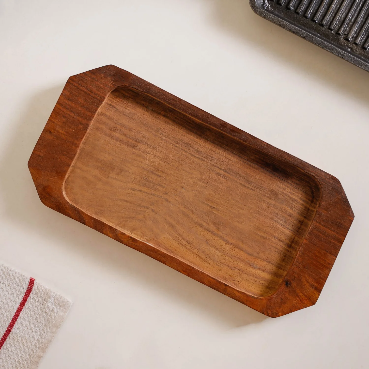 Sizzler Hotplate Grill With Wooden Tray - Image 6