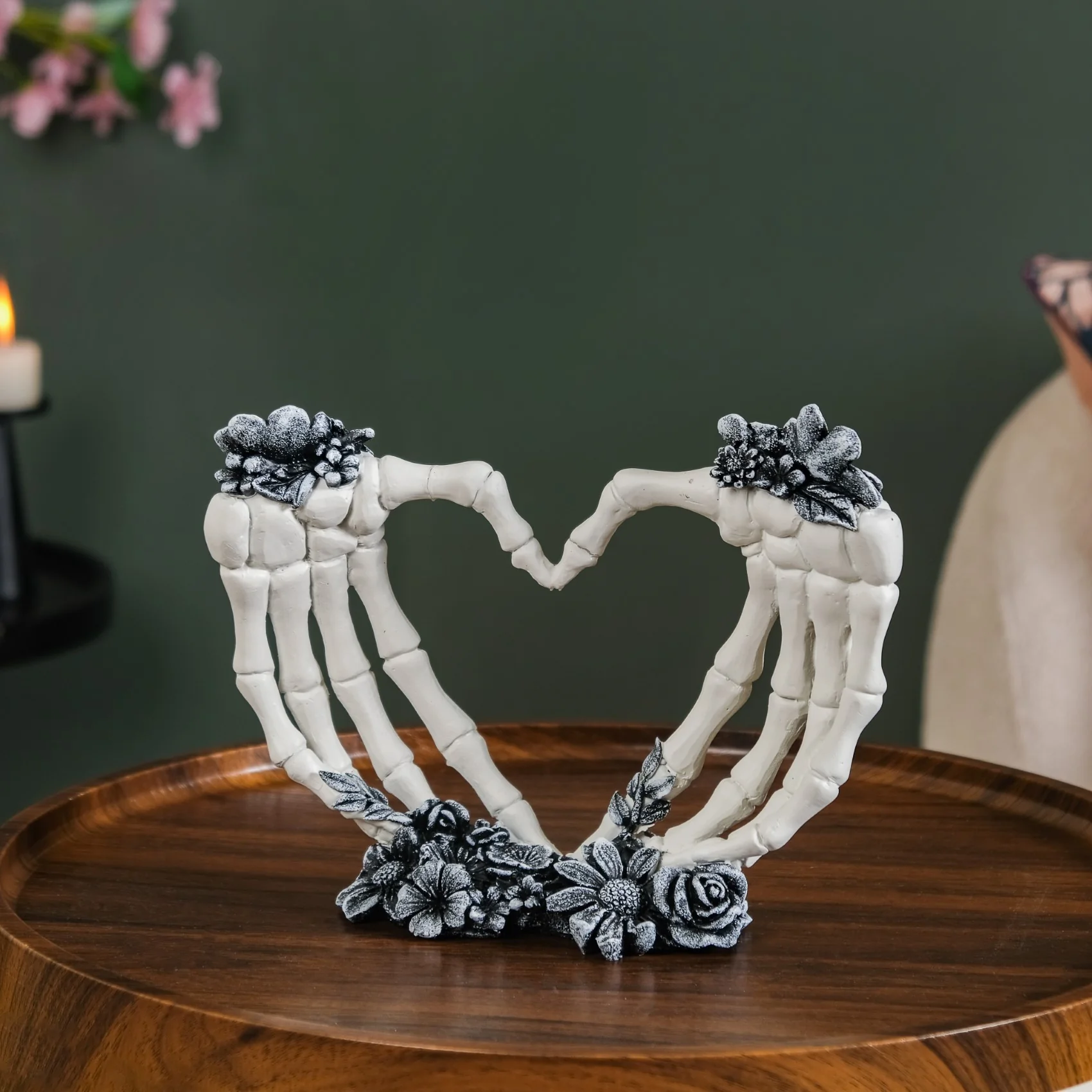 Skeleton Love Hands Decor Showpiece - Image 5