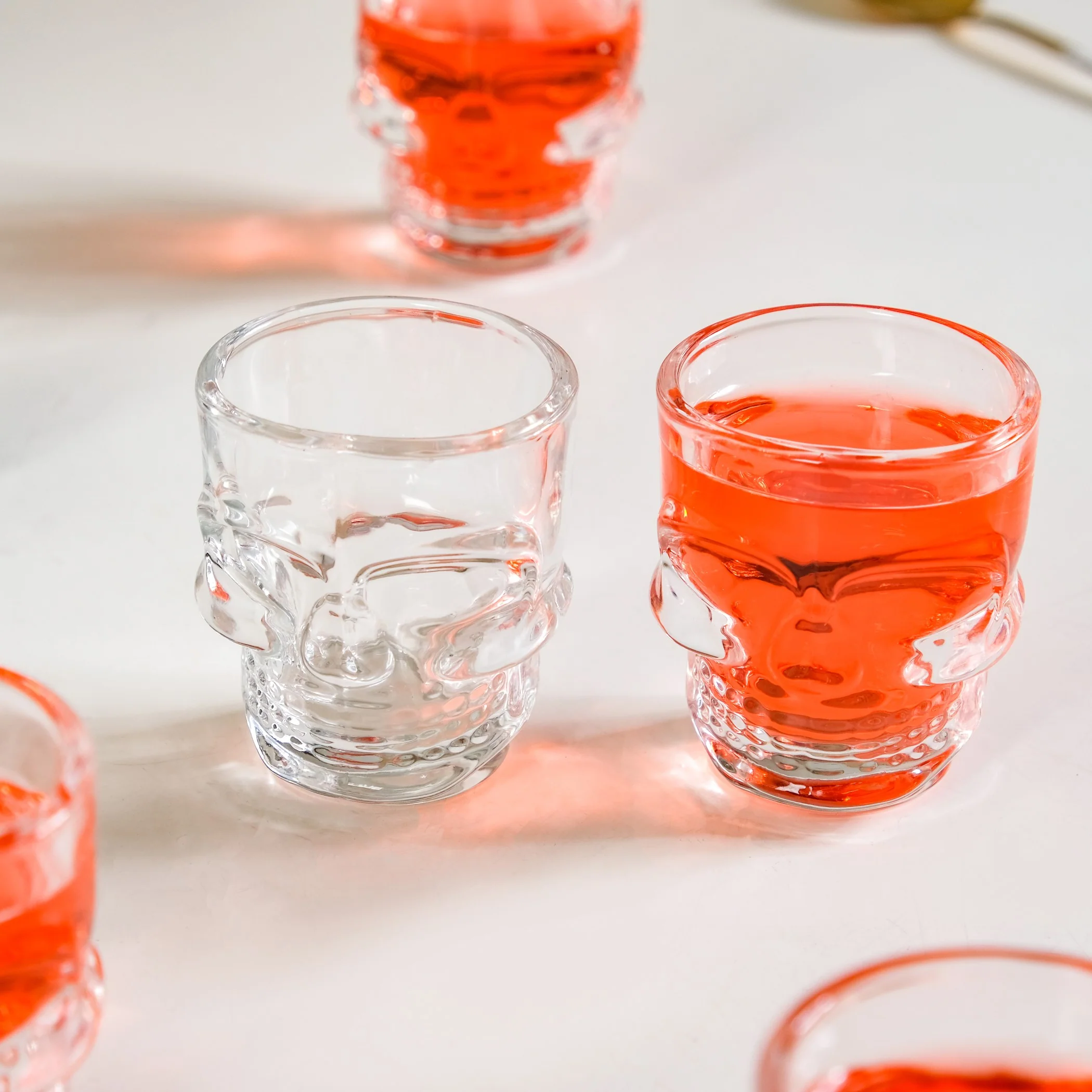 Skull Shot Glass Set Of 9 50ml - Image 3