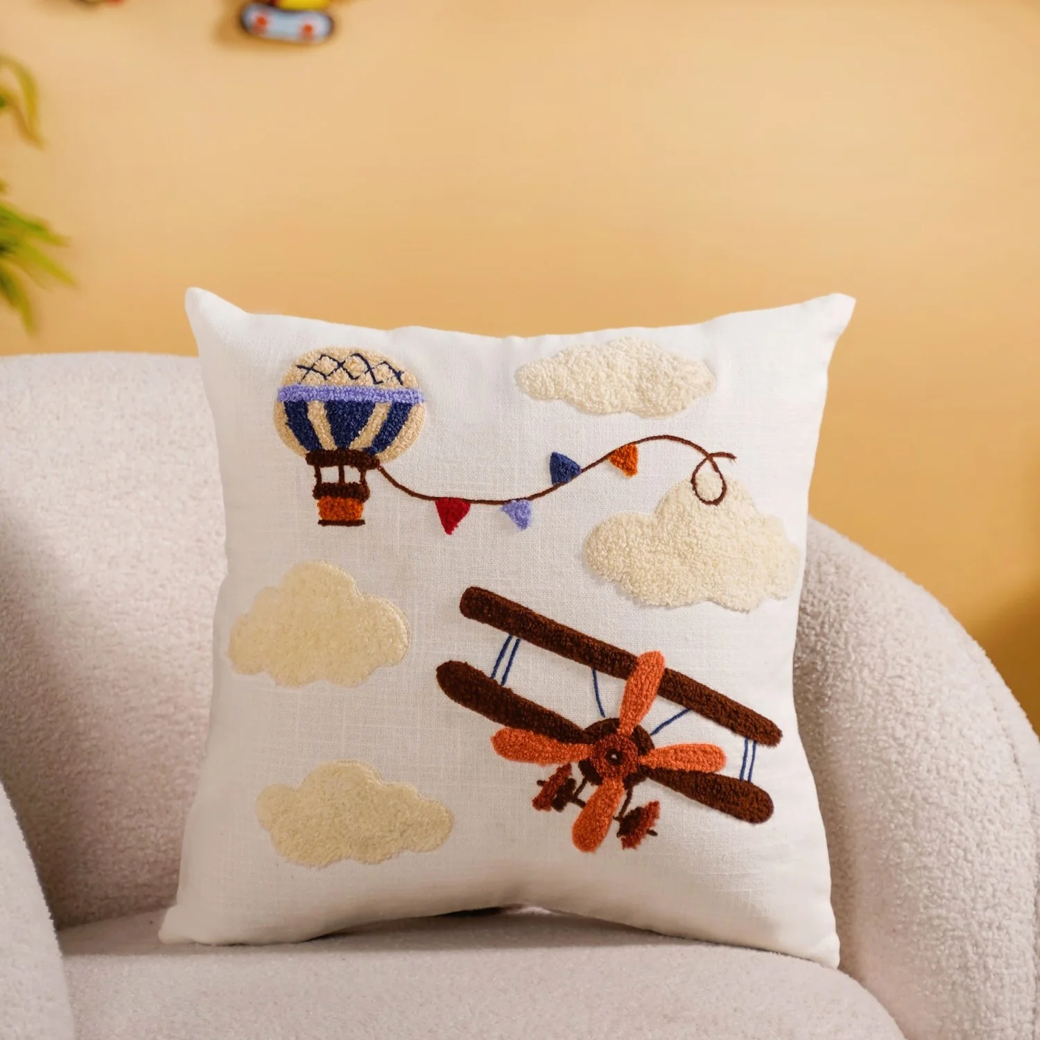 Sky Wanderer Kids Room Cushion Cover Set Of 2 40x40cm - Image 5
