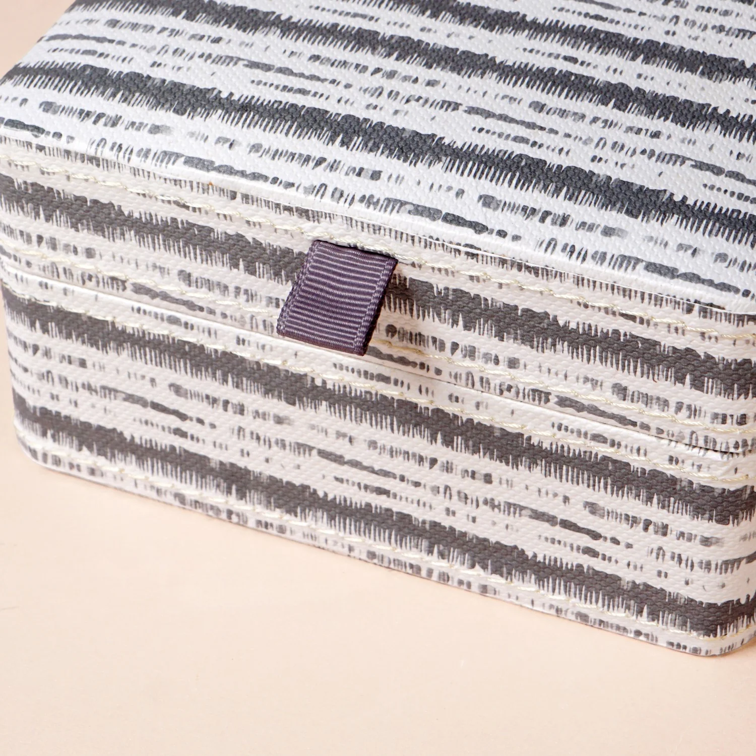 SlateLine Sustainable Multi Section Jewellery Box With Mirror - Image 6