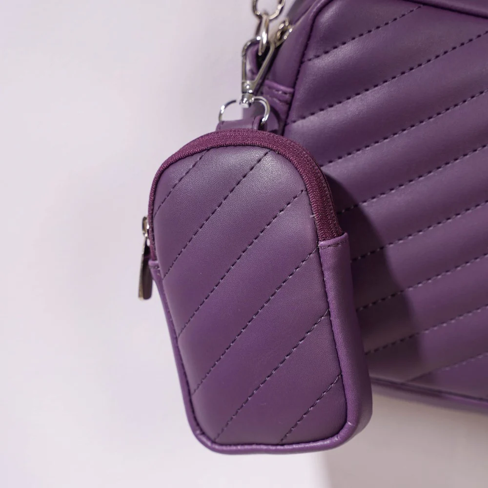 Sling Bag For Women Purple - Image 9