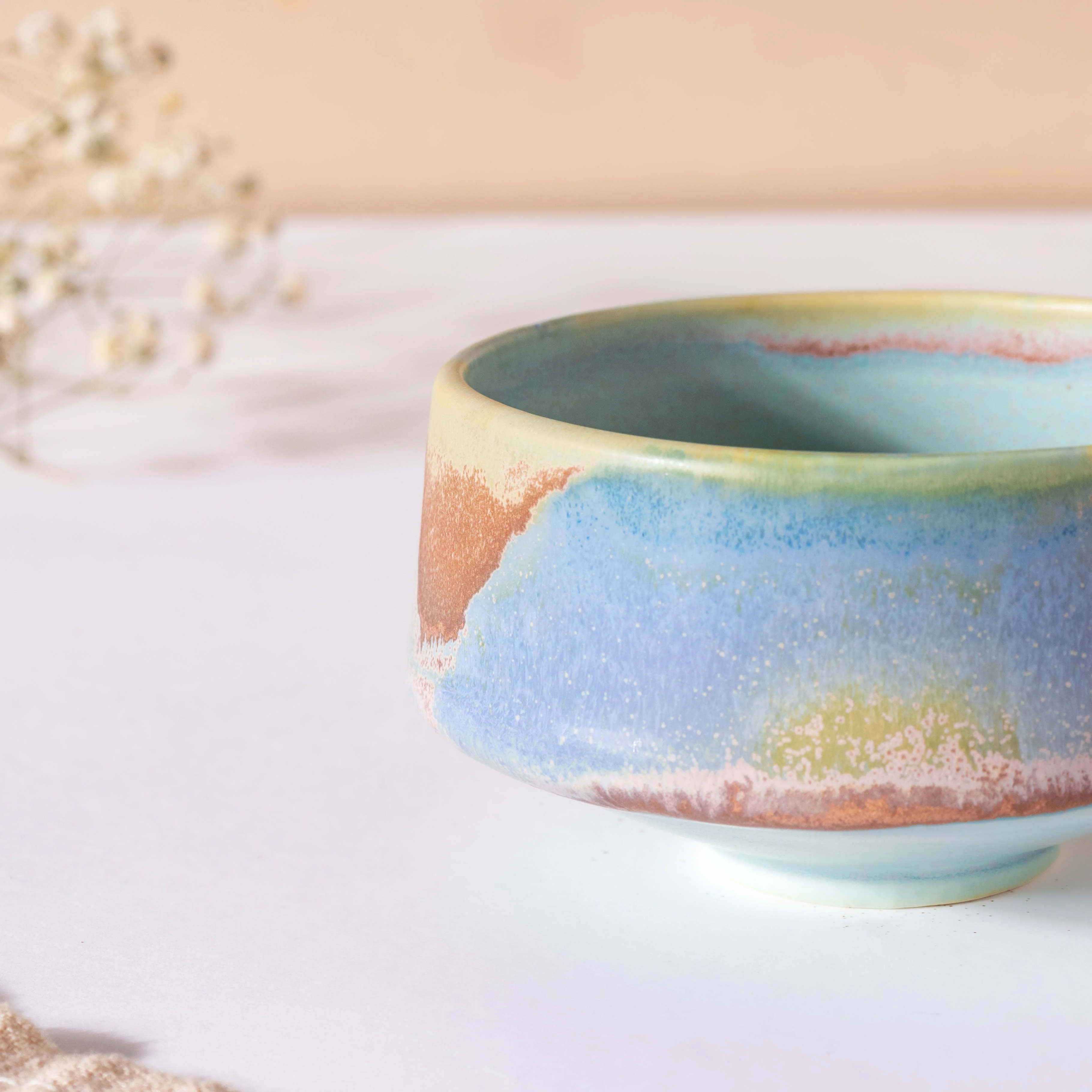 Small Blue Ombre Dip Bowl 100 ml - Image 4