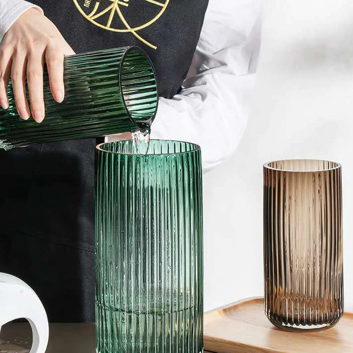 Small Glass Tube Vase - Image 7