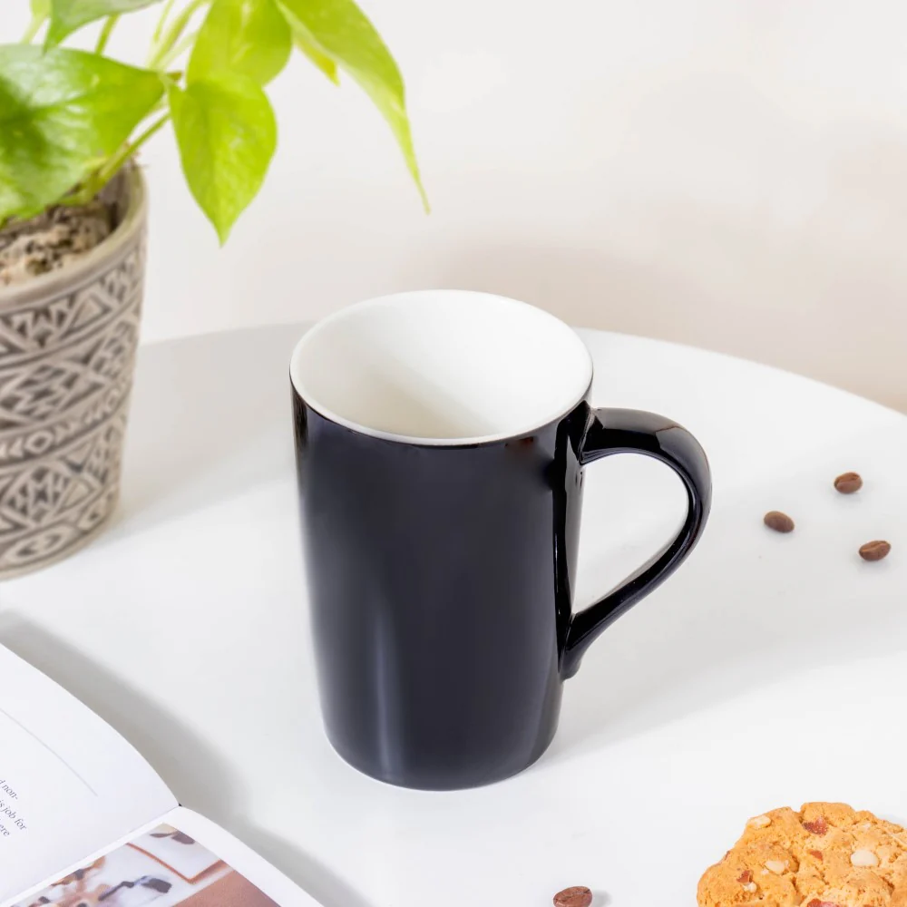 Smoky Black Glossy Mug 350 ml - Image 3