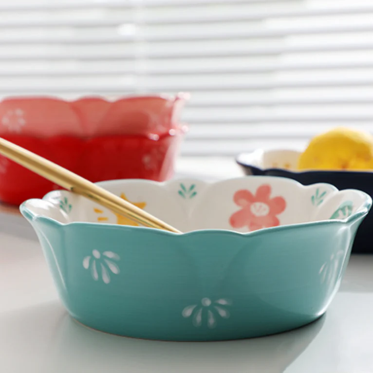 Snack Bowl with Wavy Rim 300 ml - Image 9