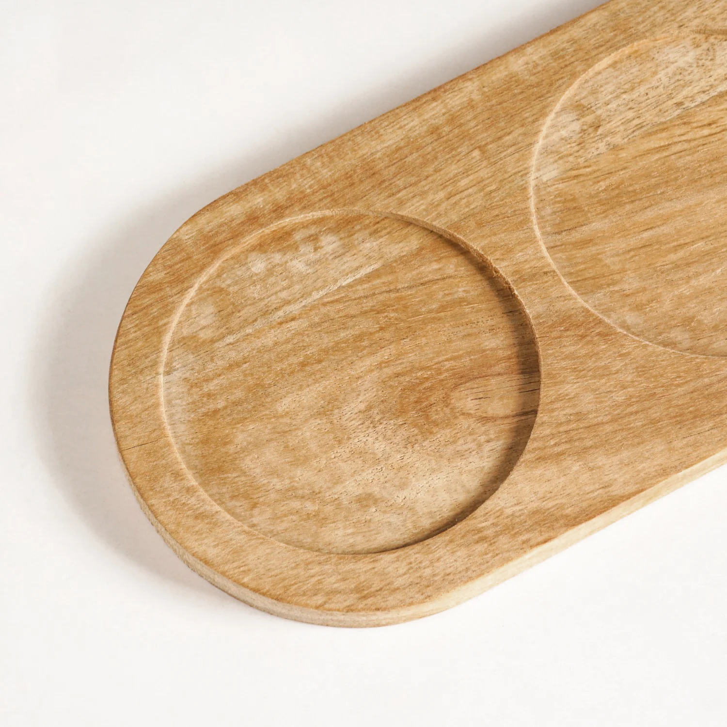 Snack Bowls Set Of 3 With Acacia Wood Tray - Image 8