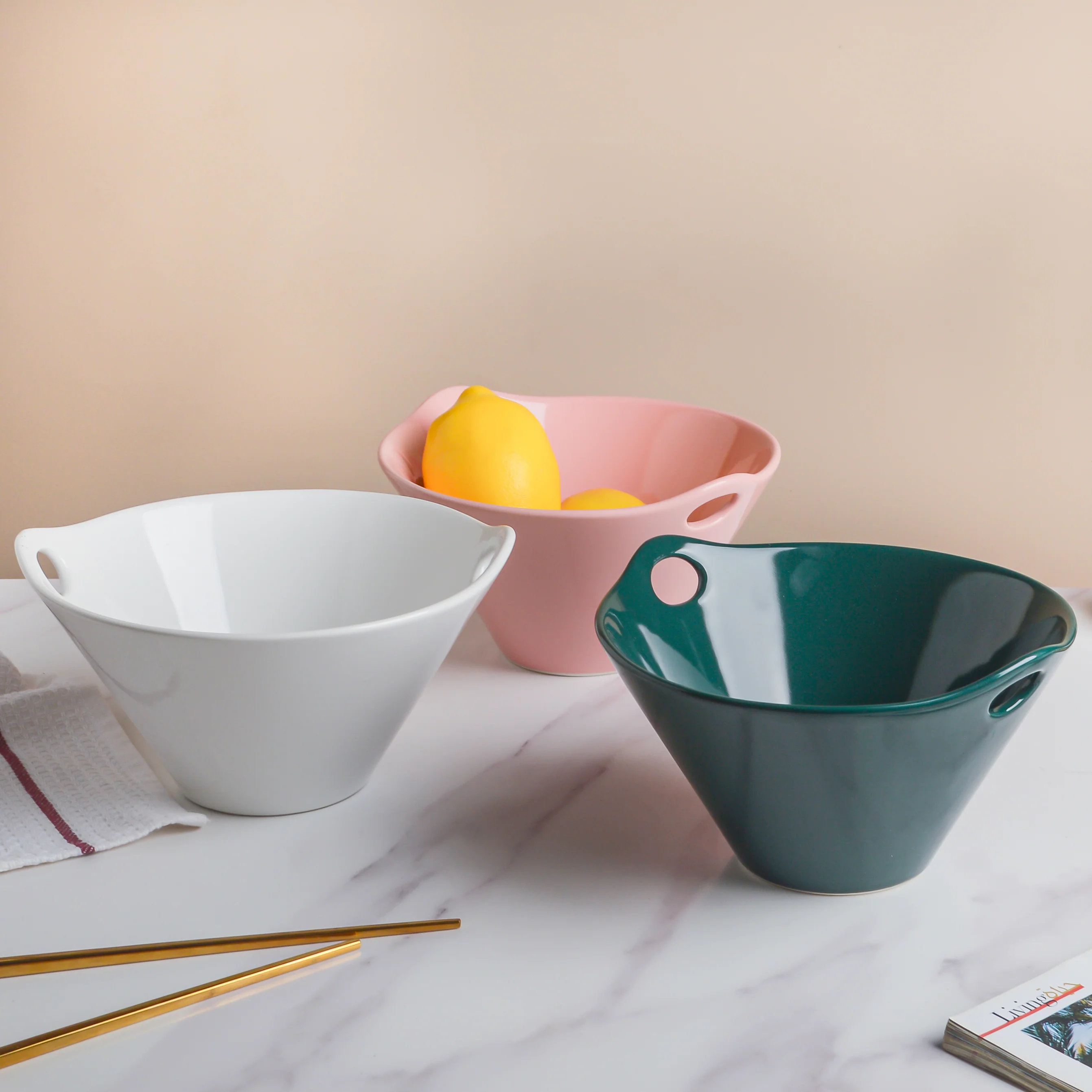 Snow White Serving Bowl 700 ml - Image 9