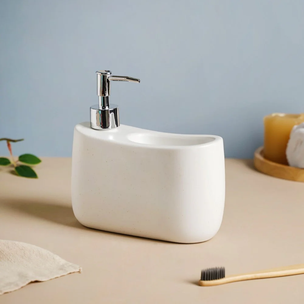 Soap Dispenser With Built-In Brush Holder 950 ml - Image 8