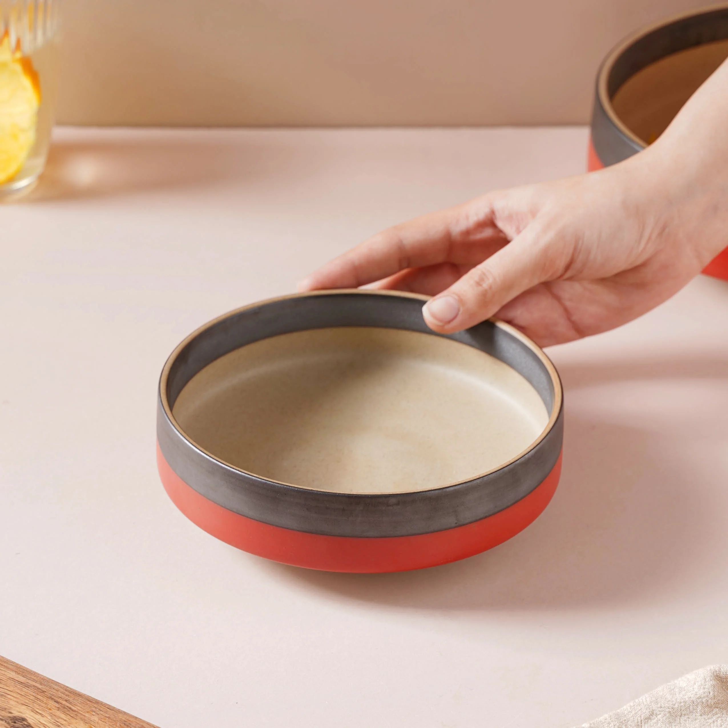 Soboku Snack Bowl Red 6 Inch 430 ml - Image 4