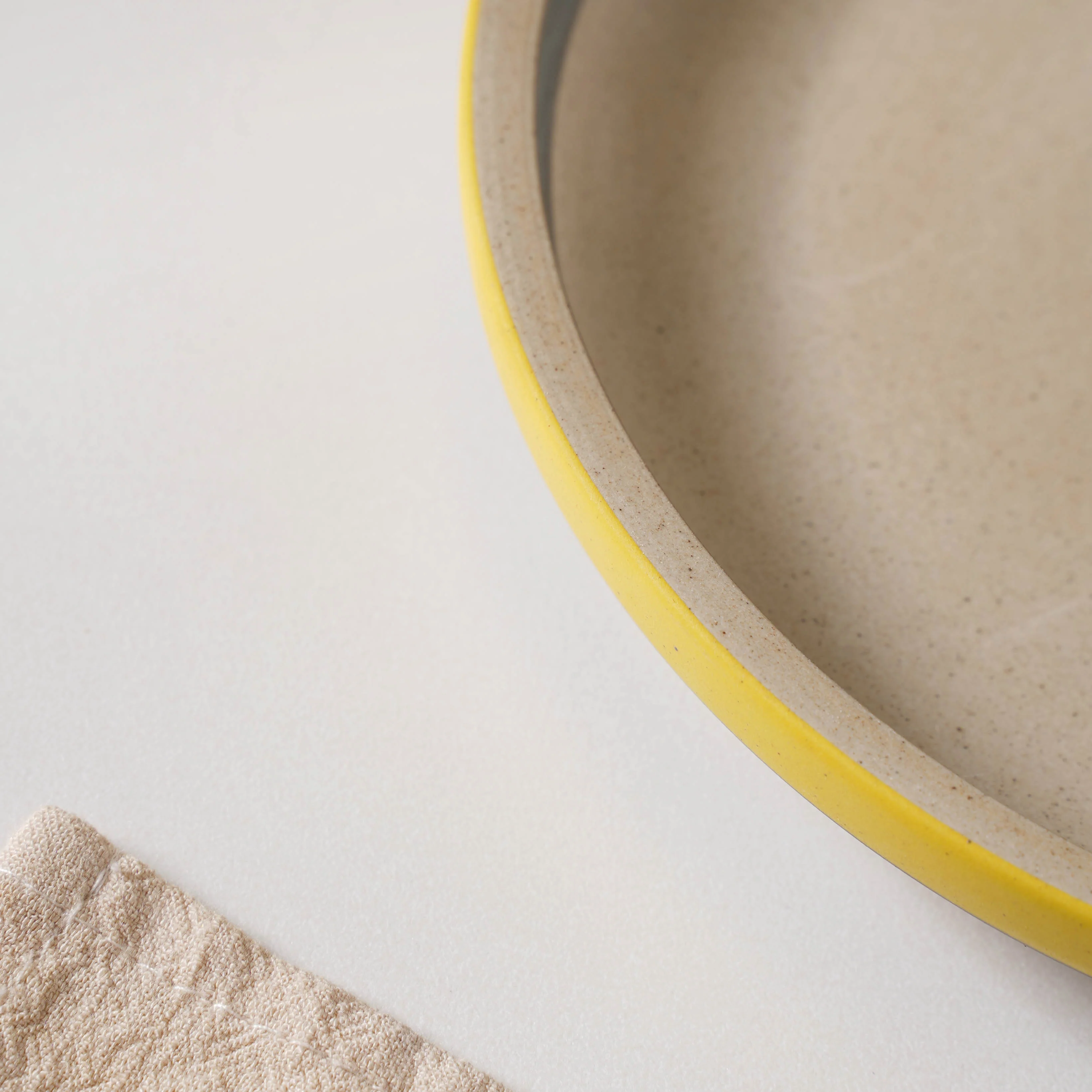 Soboku Yellow Snack Plate 8 Inch - Image 5