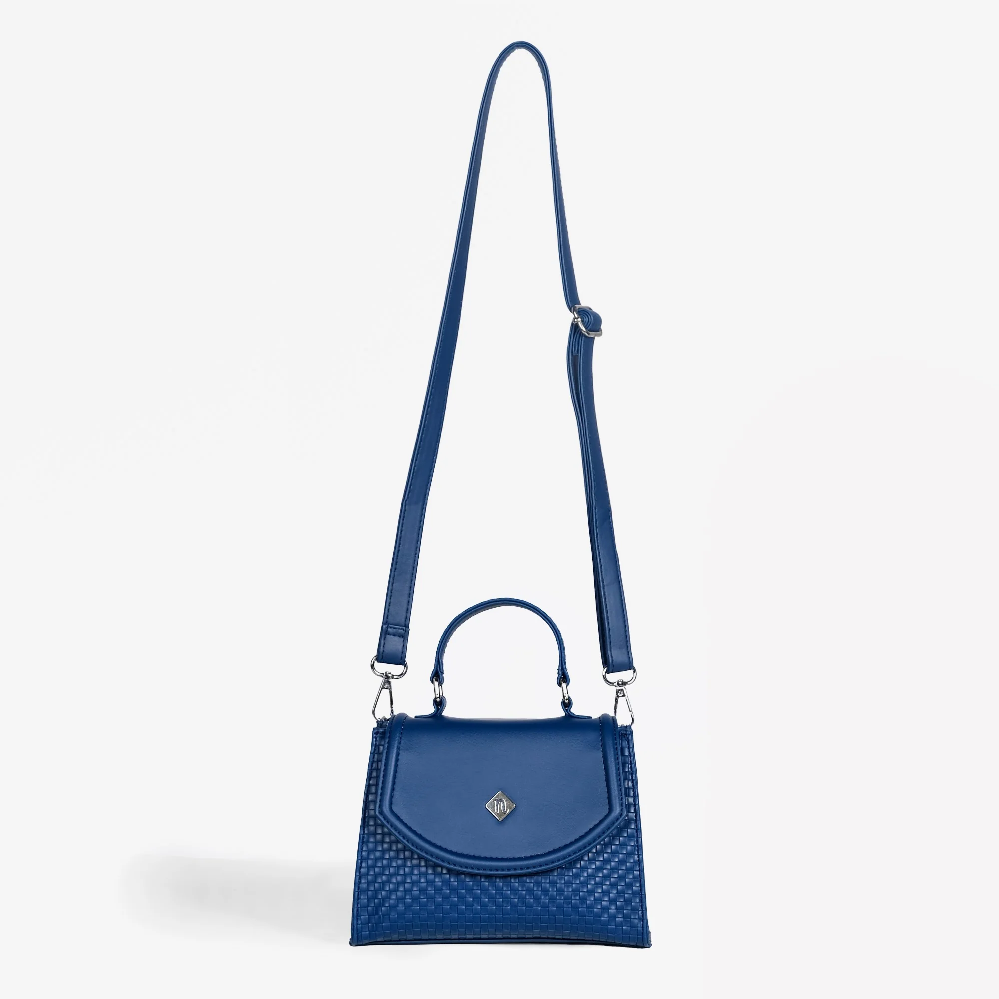 Soi Blue Handbag With Top Handle - Image 2